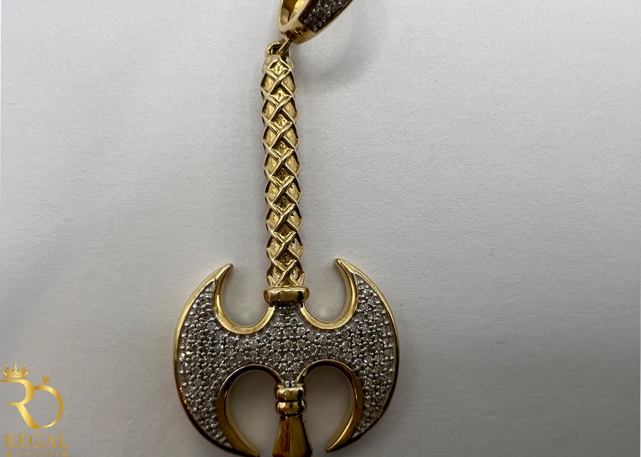 Custom Pendant with Diamonds