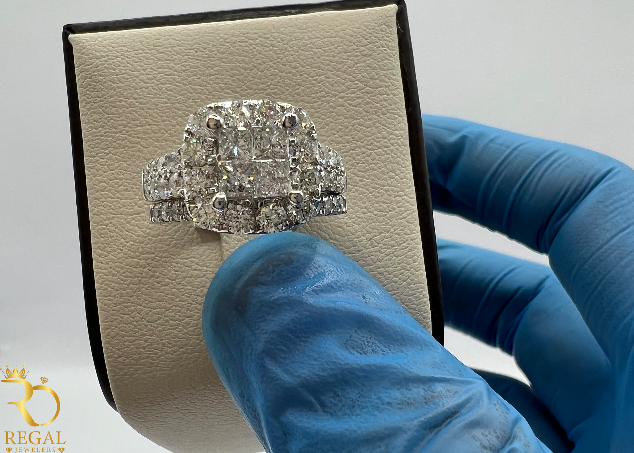 Bridal Set with Diamonds