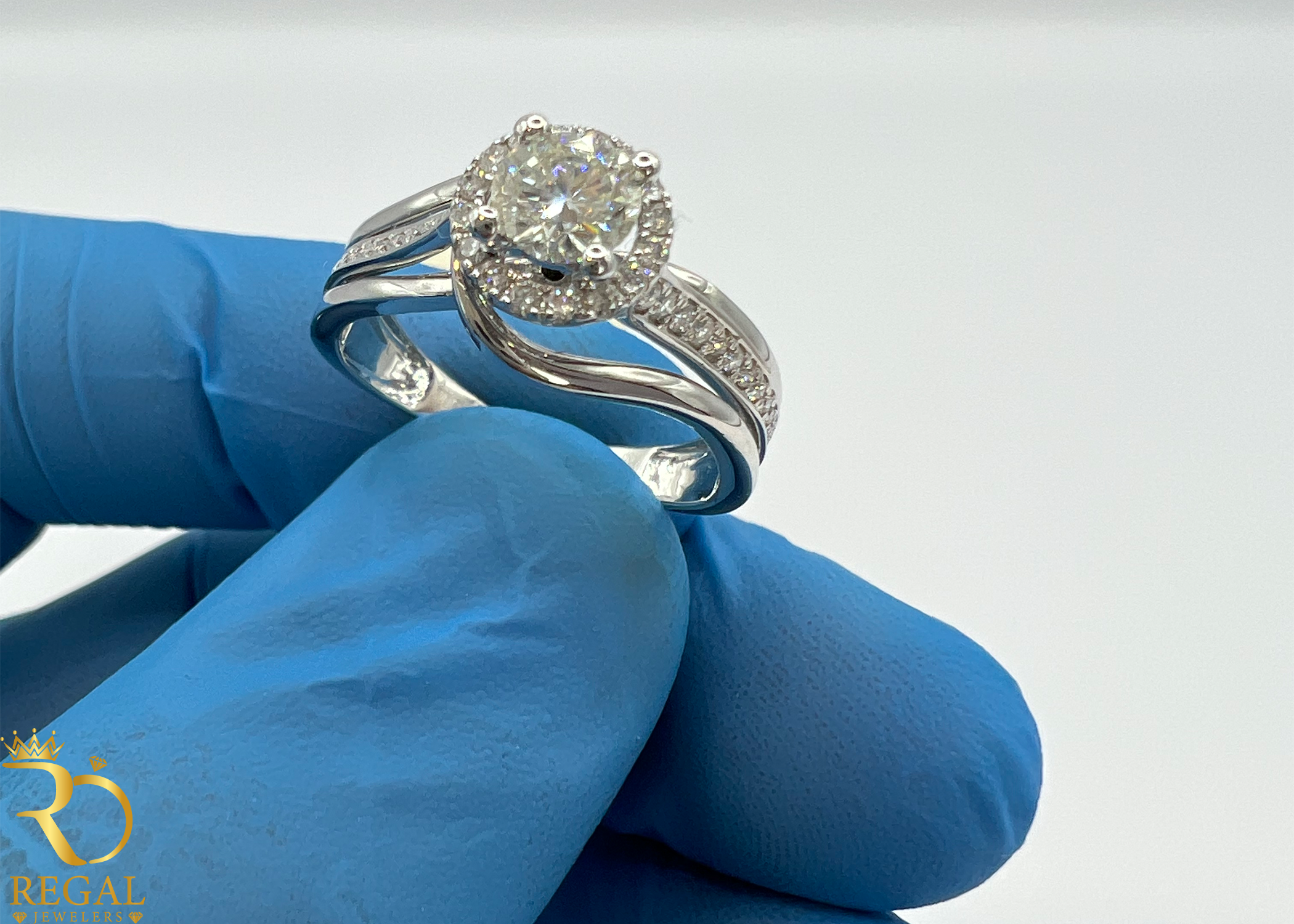 Bridal Set with Diamonds