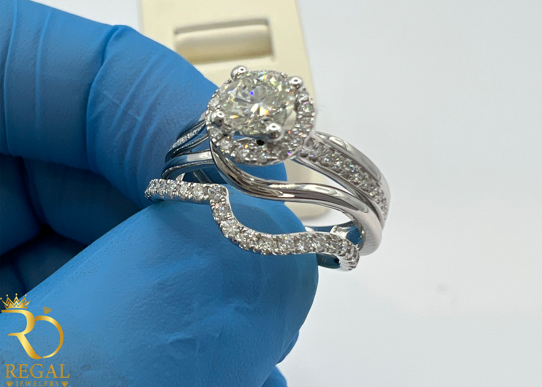 Bridal Set with Diamonds