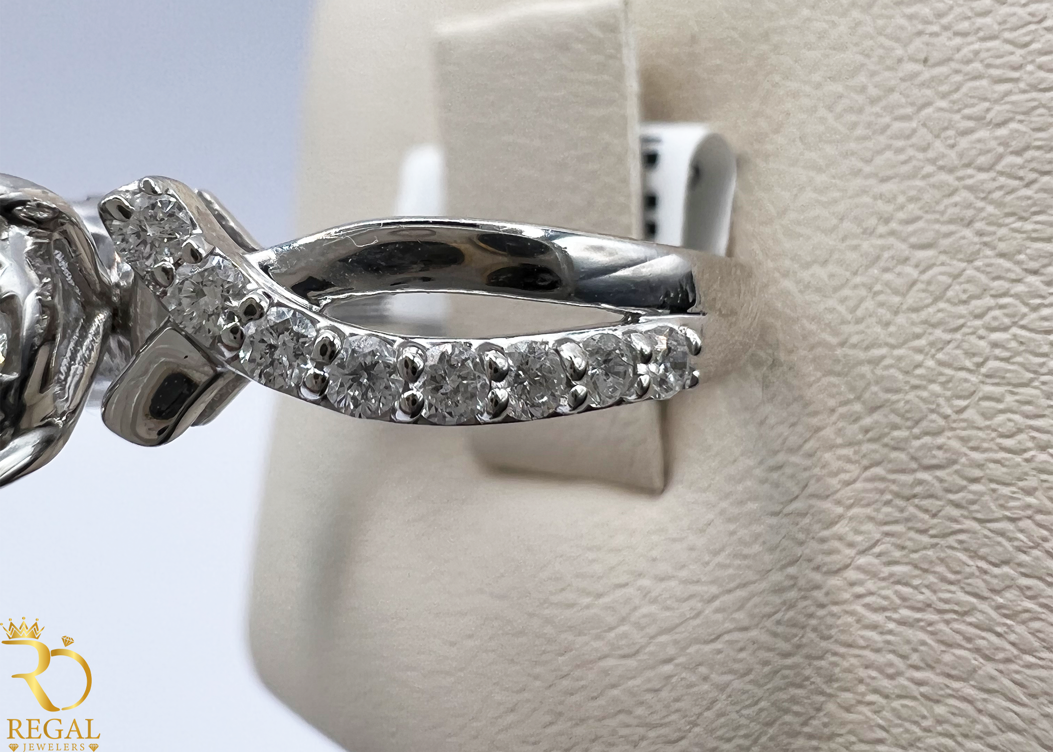 Engagement Ring With Diamonds