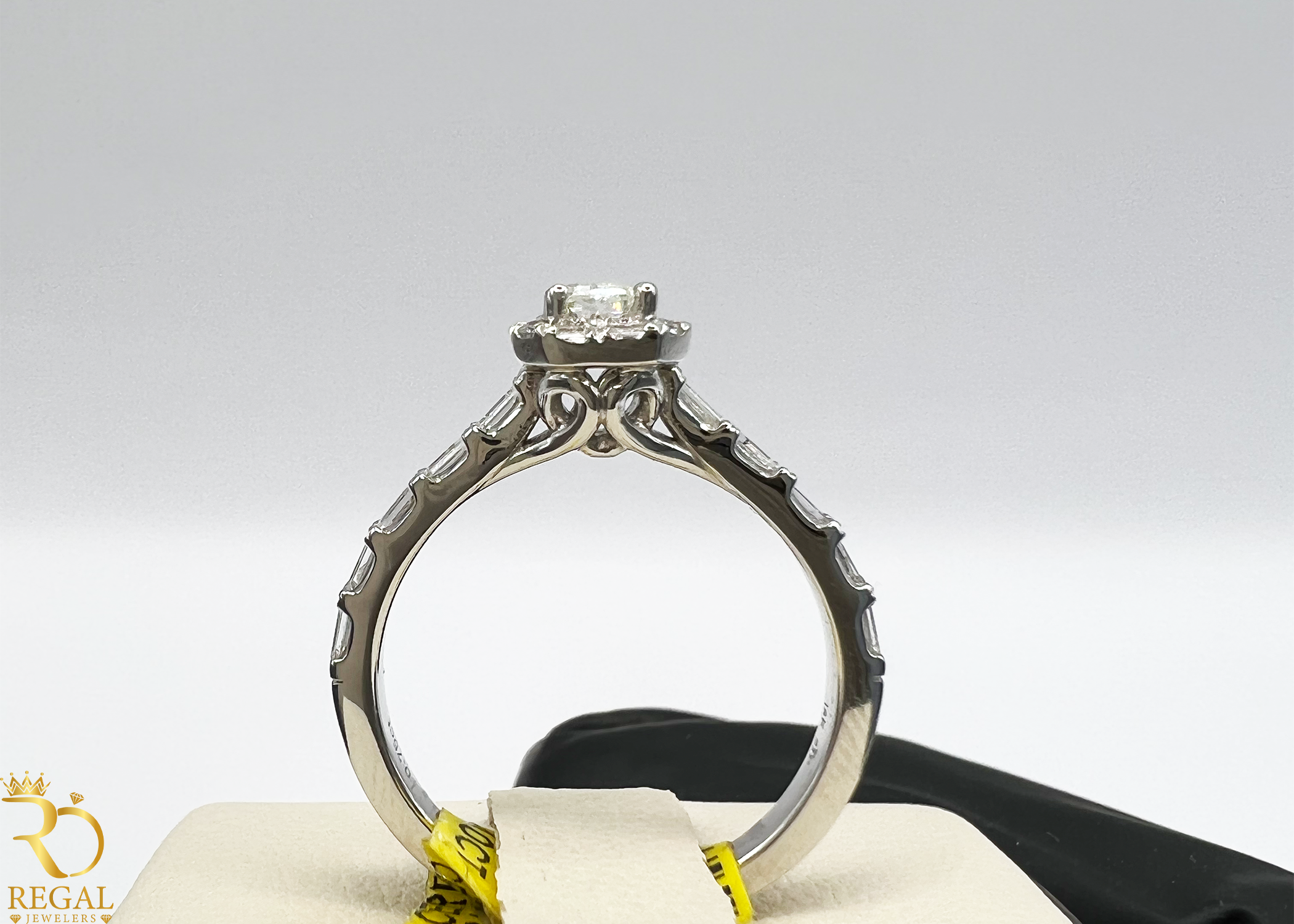 Engagement Ring With Diamonds