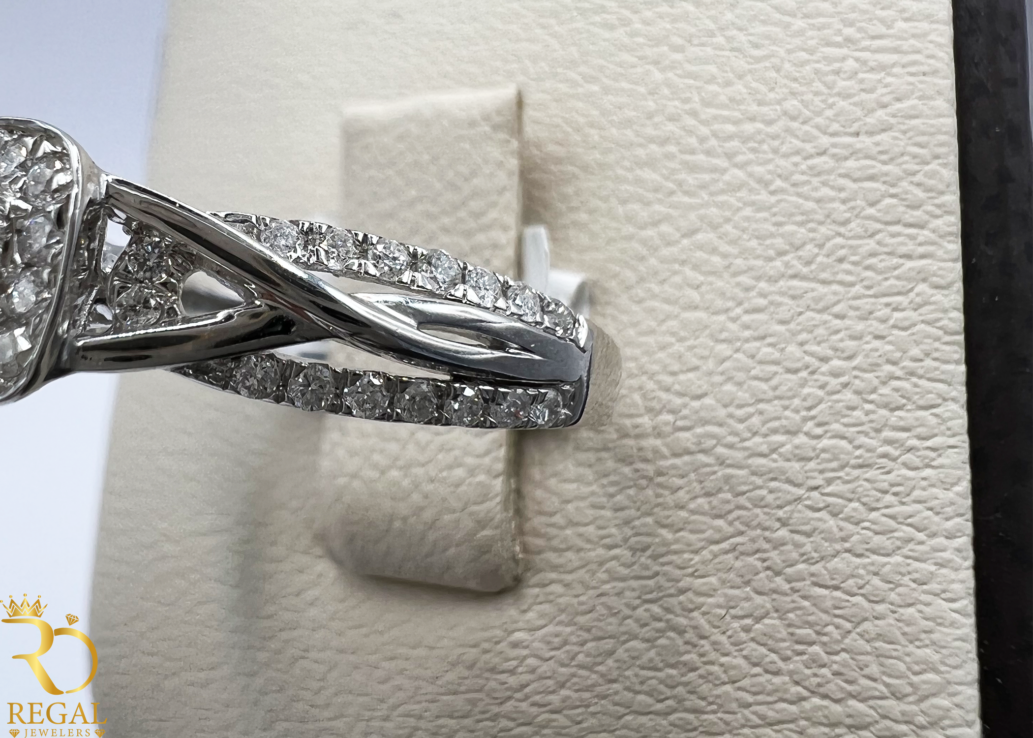 Engagement Ring With Diamonds