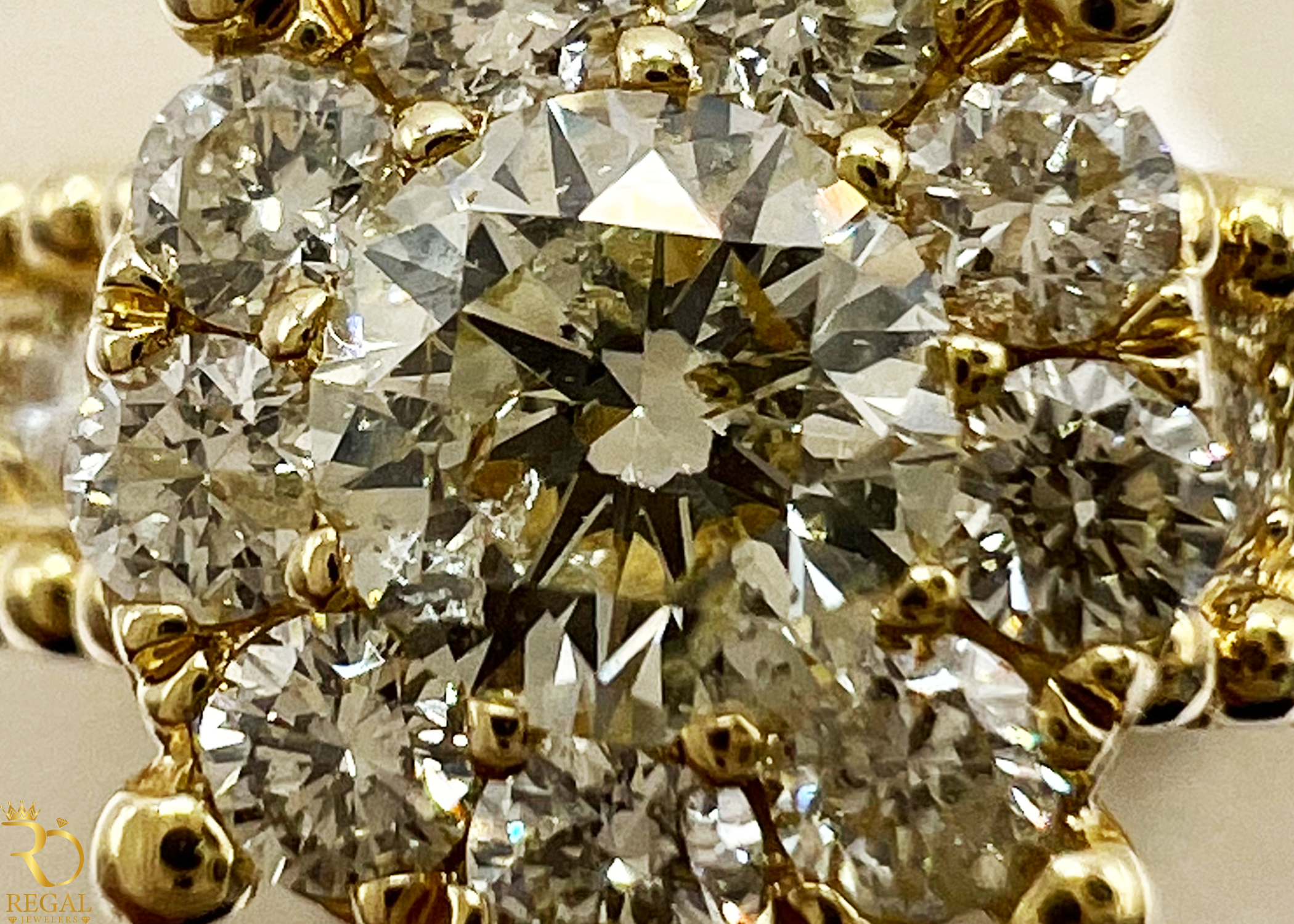 Engagement Ring With Diamonds