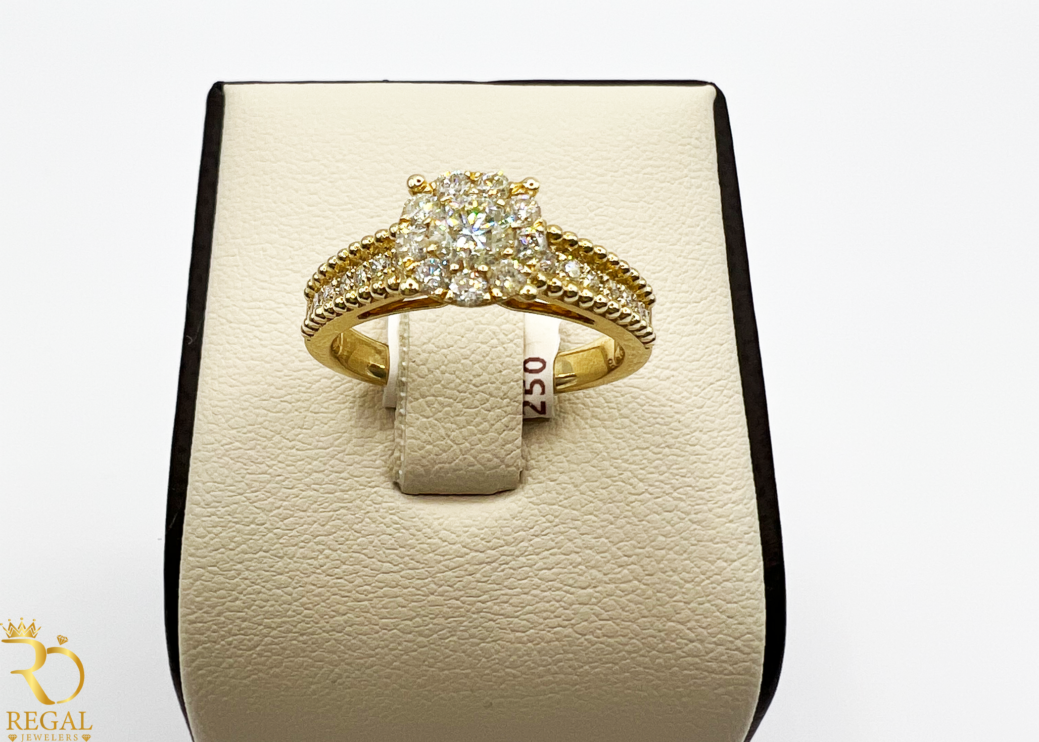 Engagement Ring With Diamonds