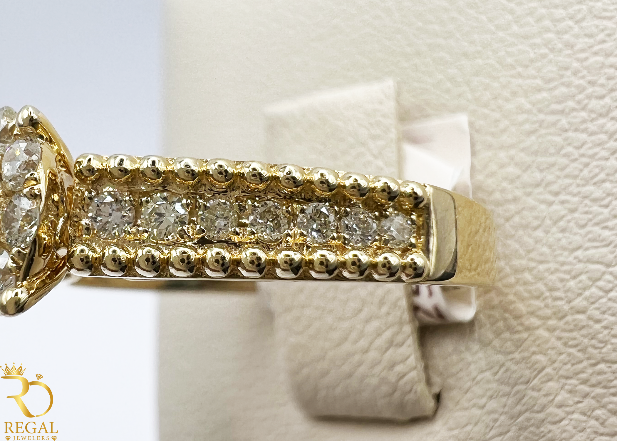 Engagement Ring With Diamonds