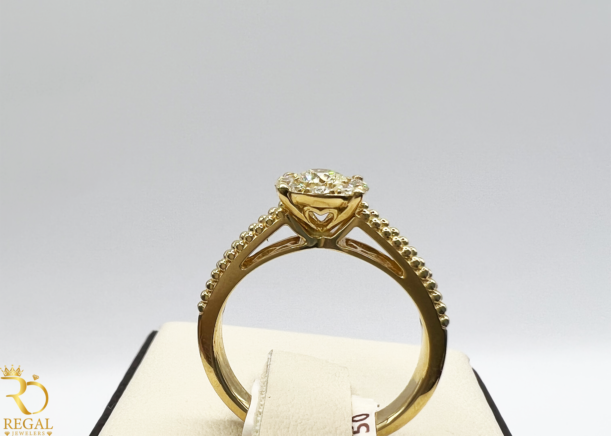 Engagement Ring With Diamonds