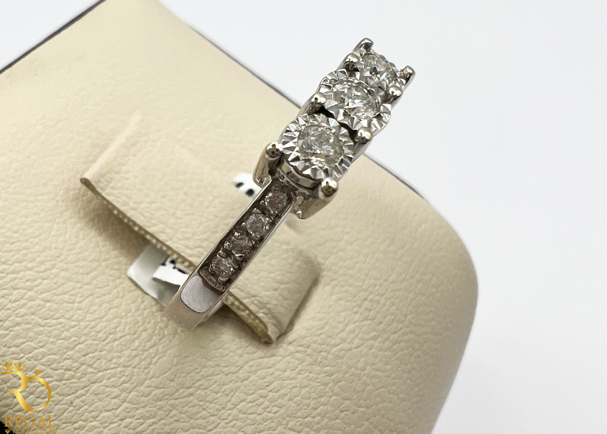 Engagement Ring With Diamonds