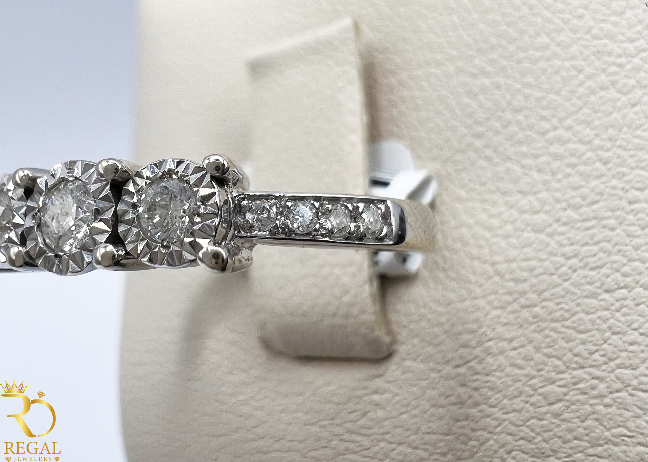 Engagement Ring With Diamonds