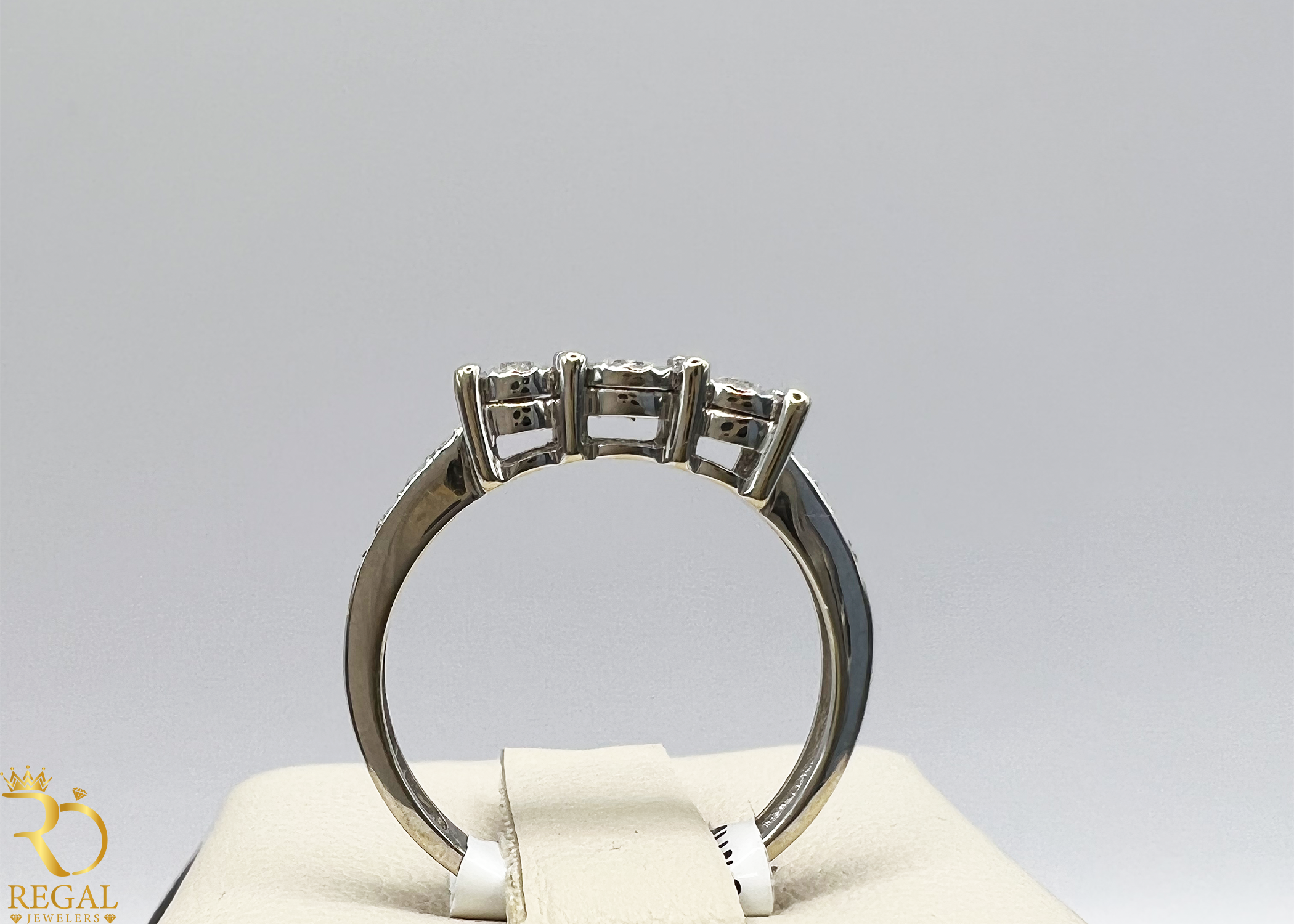 Engagement Ring With Diamonds