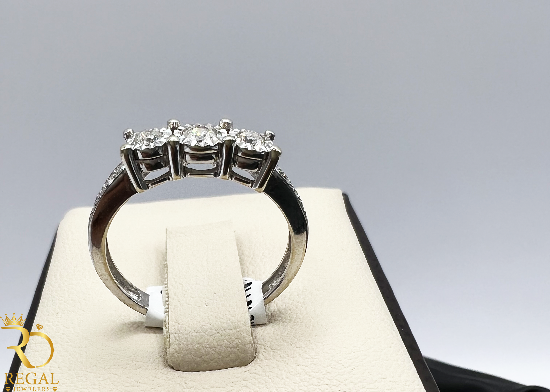 Engagement Ring With Diamonds