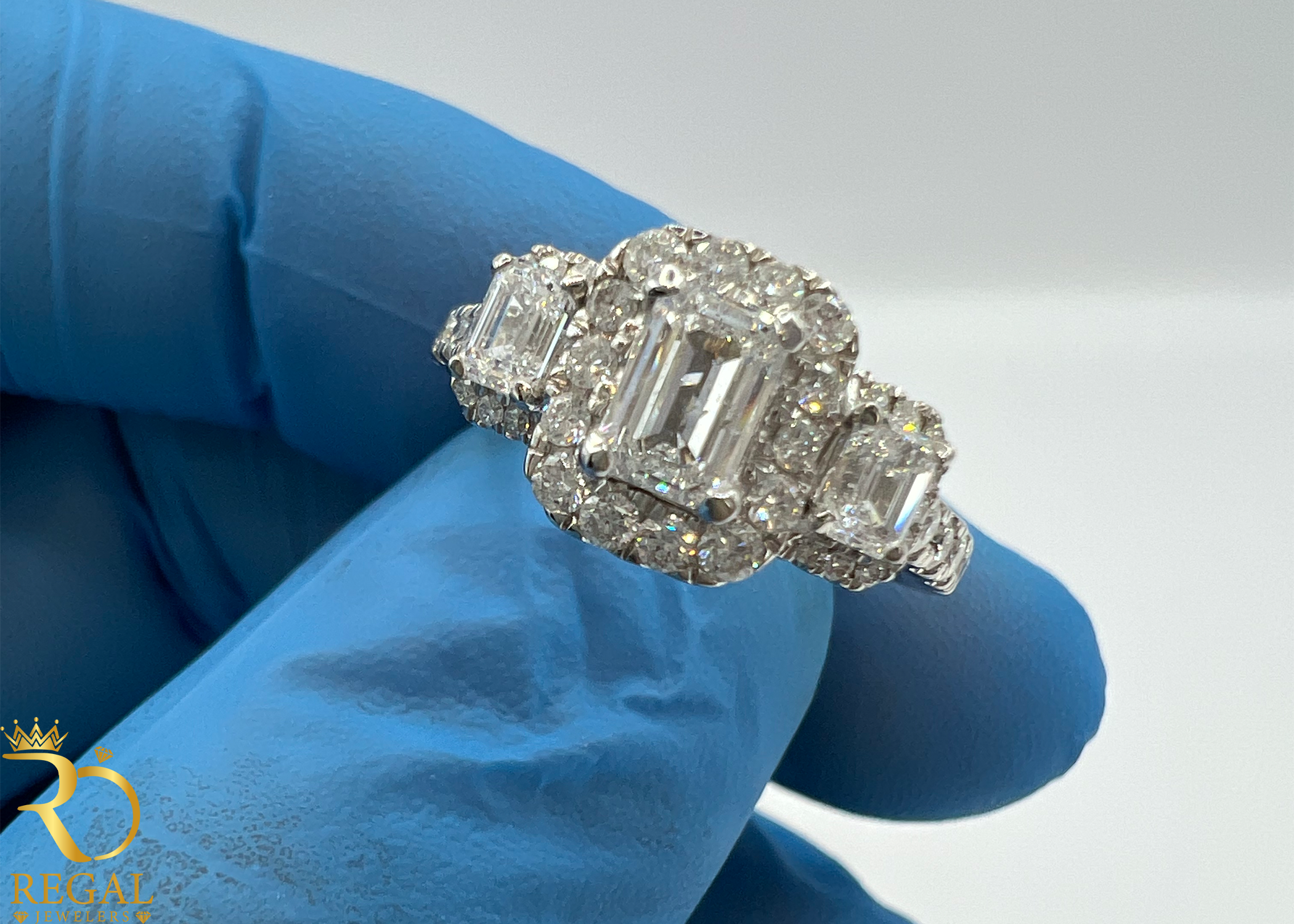 Bridal Set with Diamonds