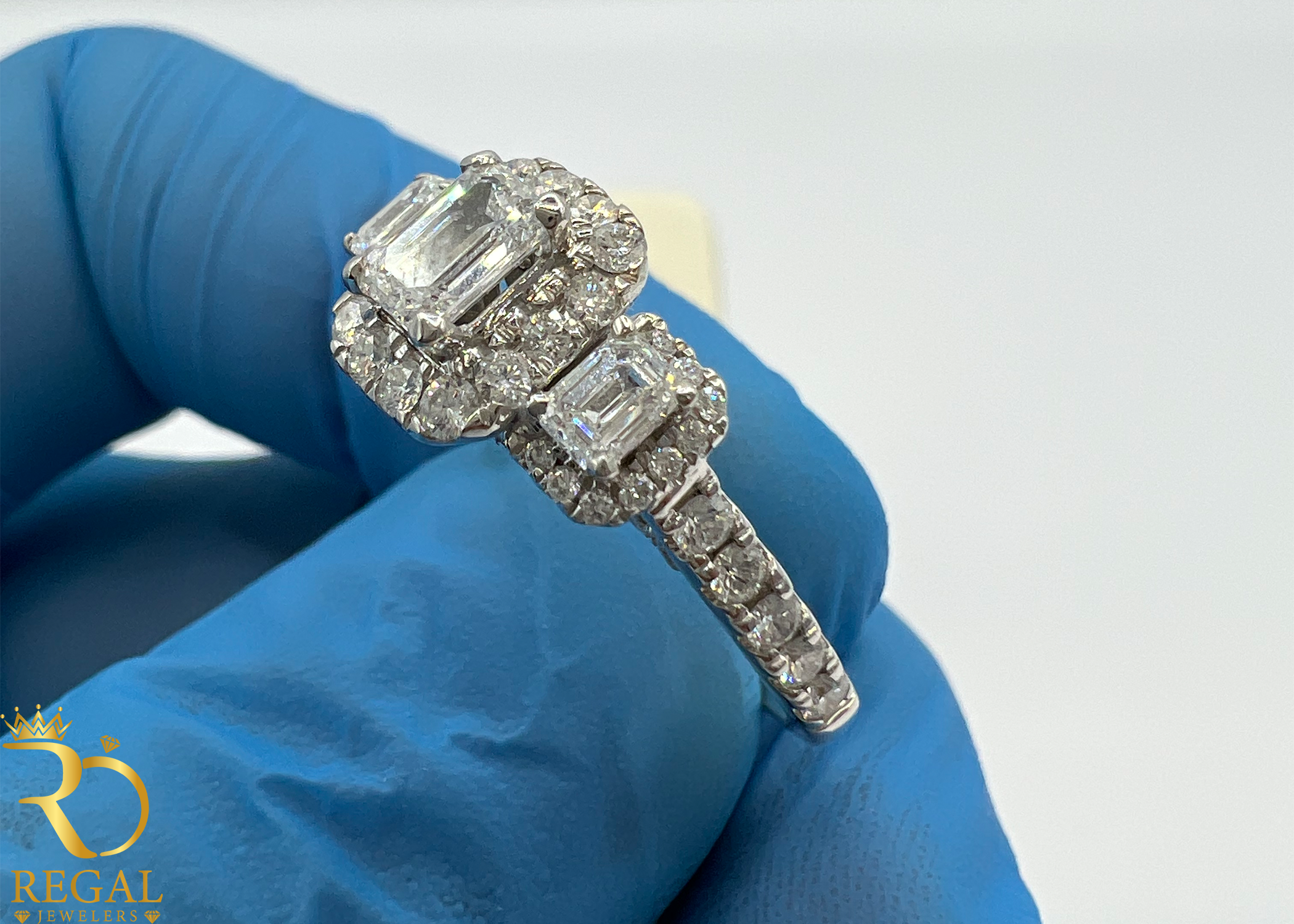 Bridal Set with Diamonds