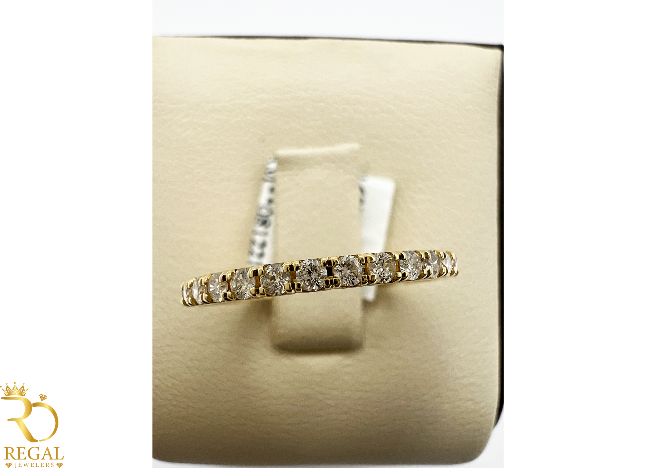 Wedding Band with Diamonds