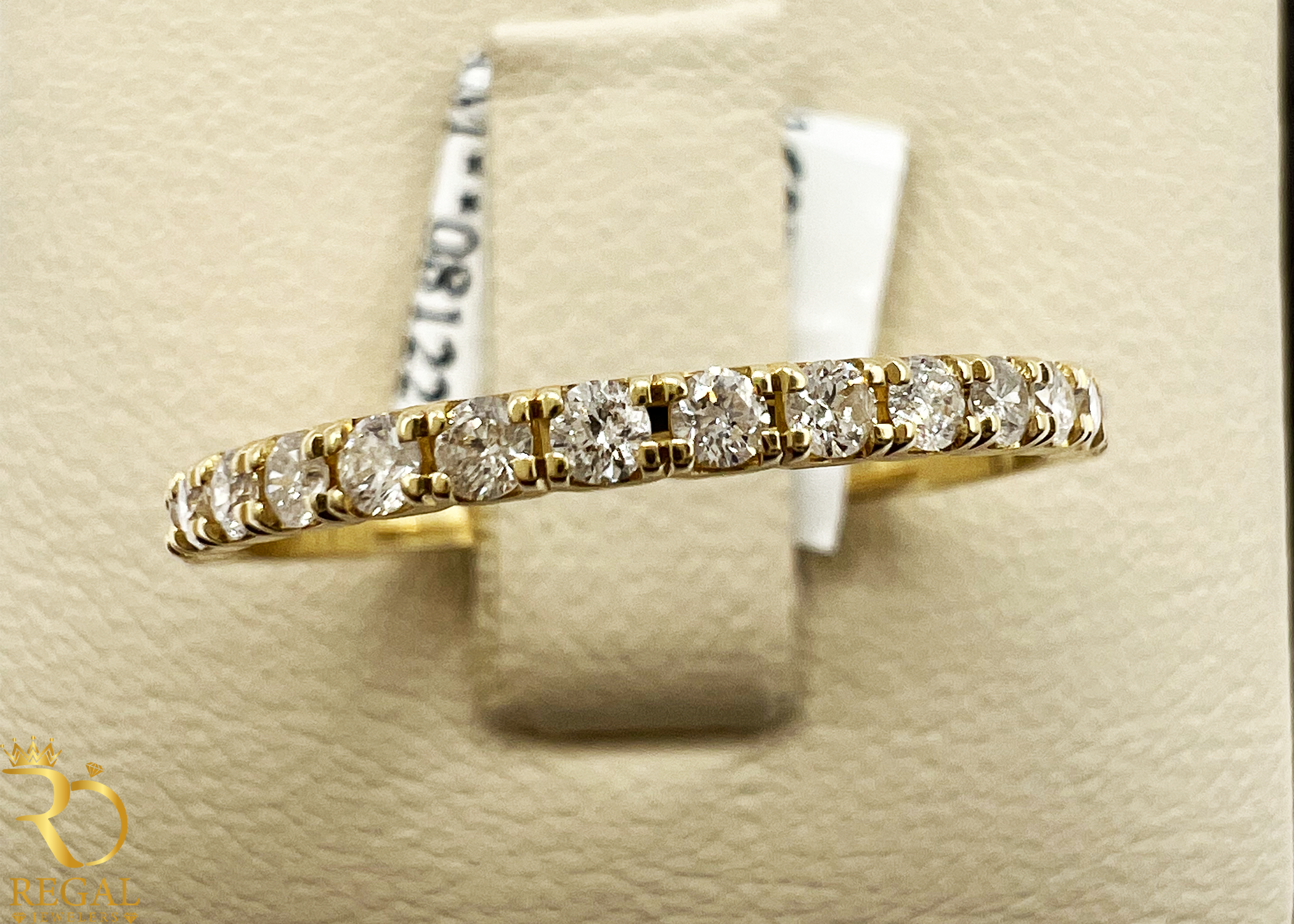 Wedding Band with Diamonds
