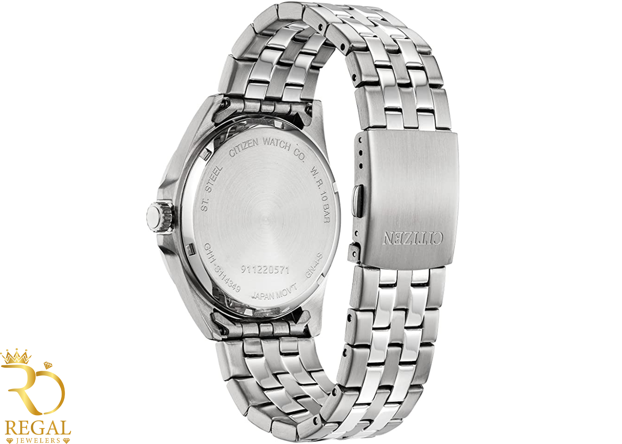 Citizen Quartz Mens Watch, Stainless Steel, Classic