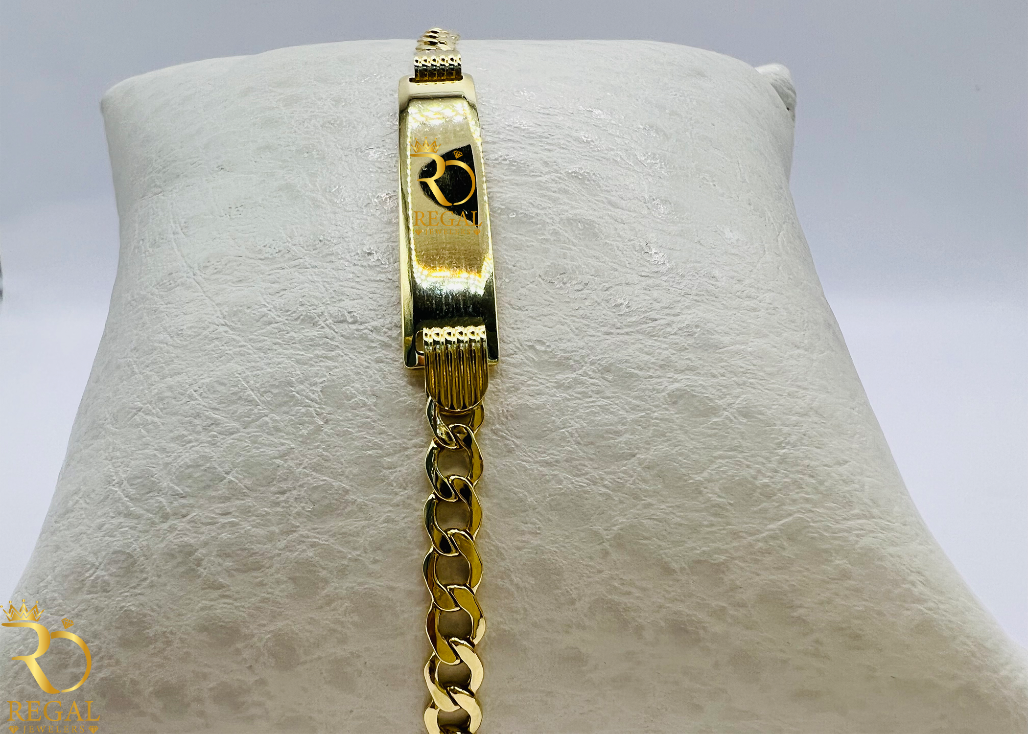 Baby ID Bracelet in Gold