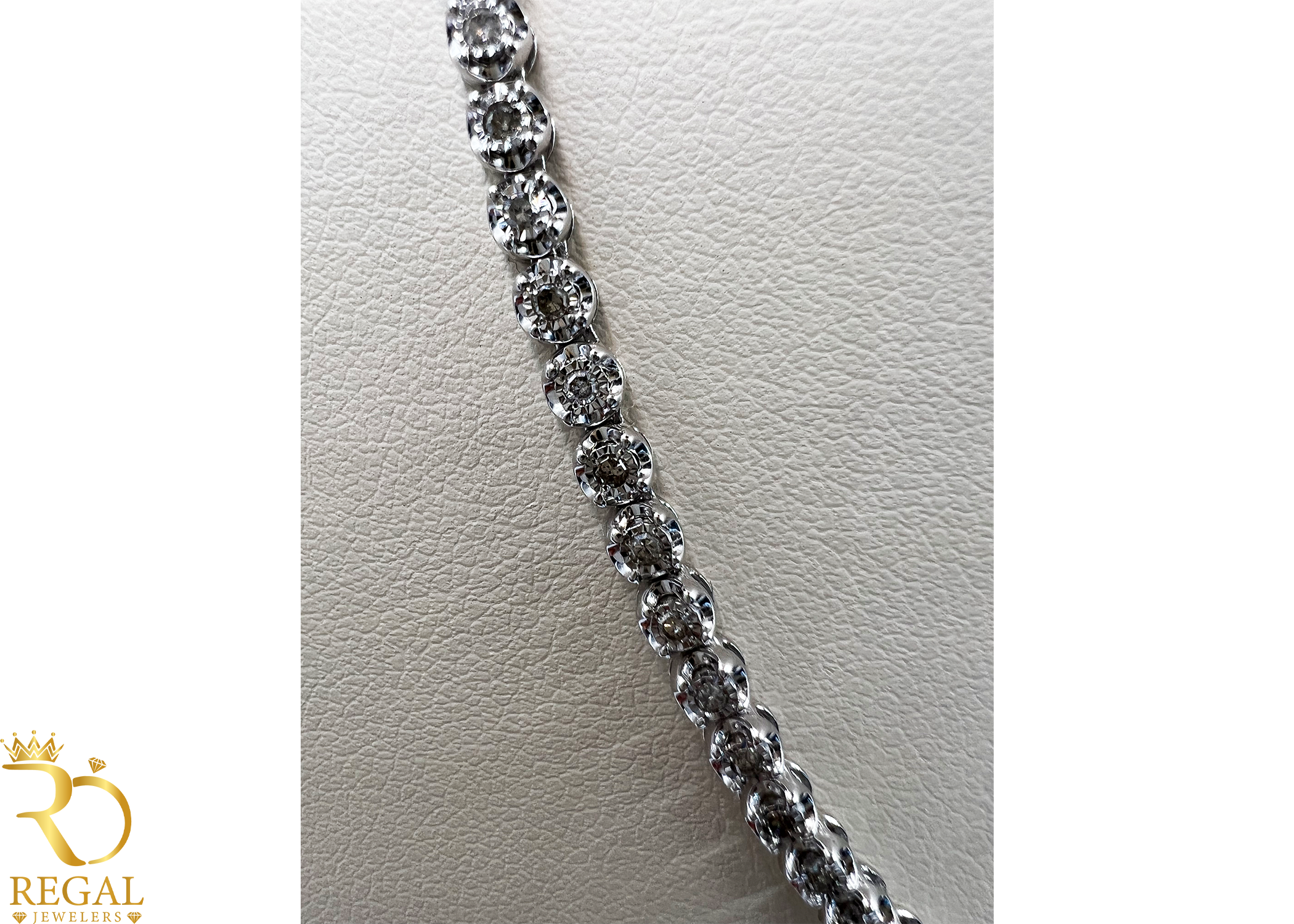 Tennis Chain with Diamonds