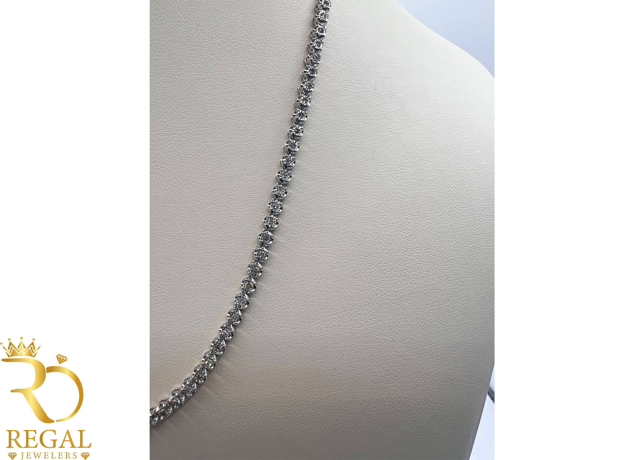 Tennis Chain with Diamonds
