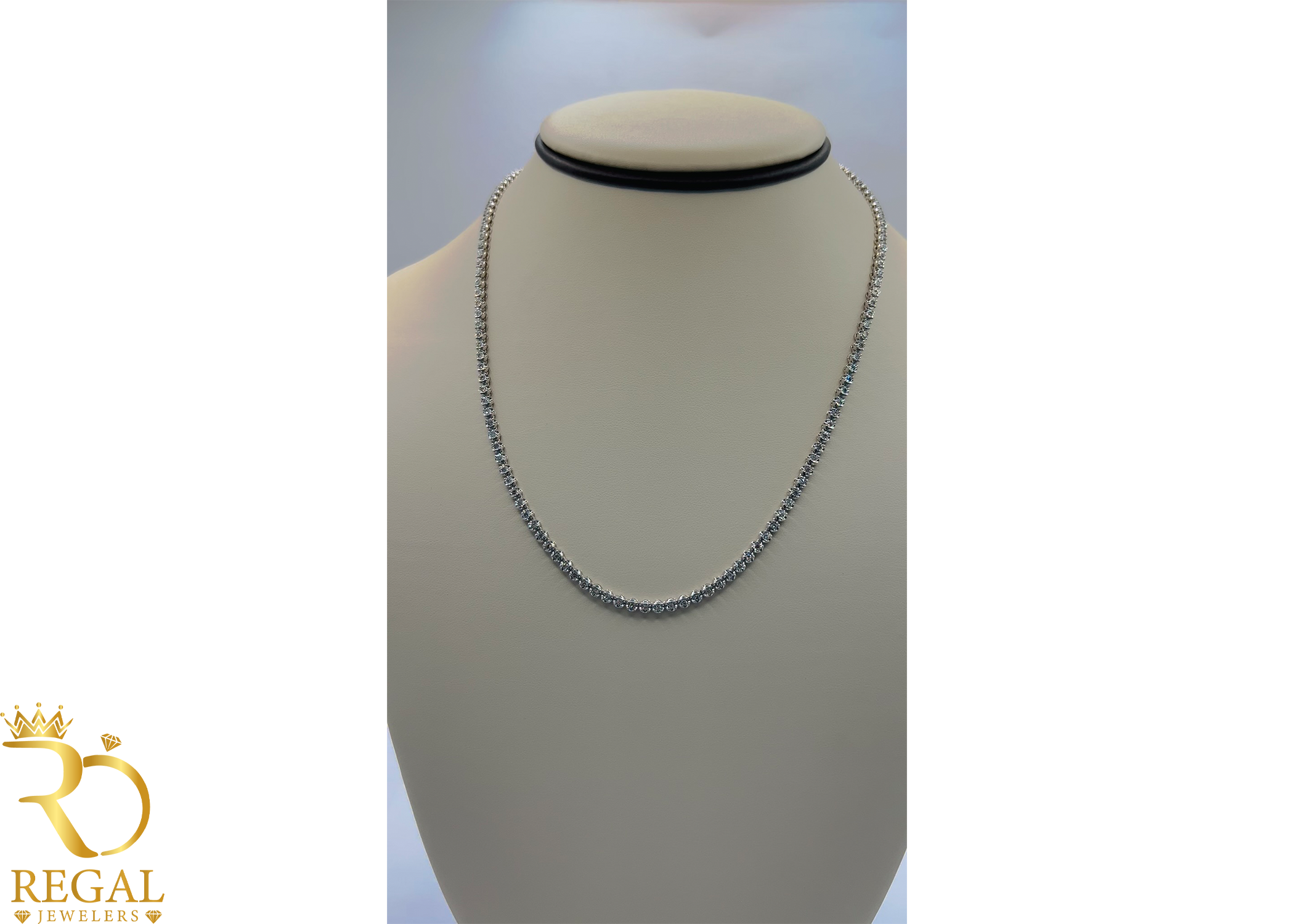 Tennis Chain with Diamonds