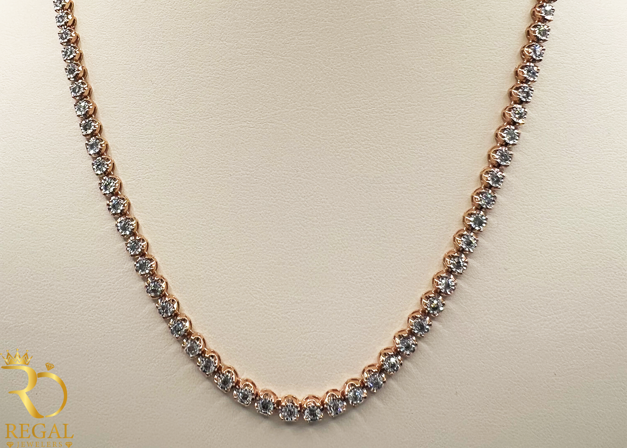 Tennis Chain with Diamonds