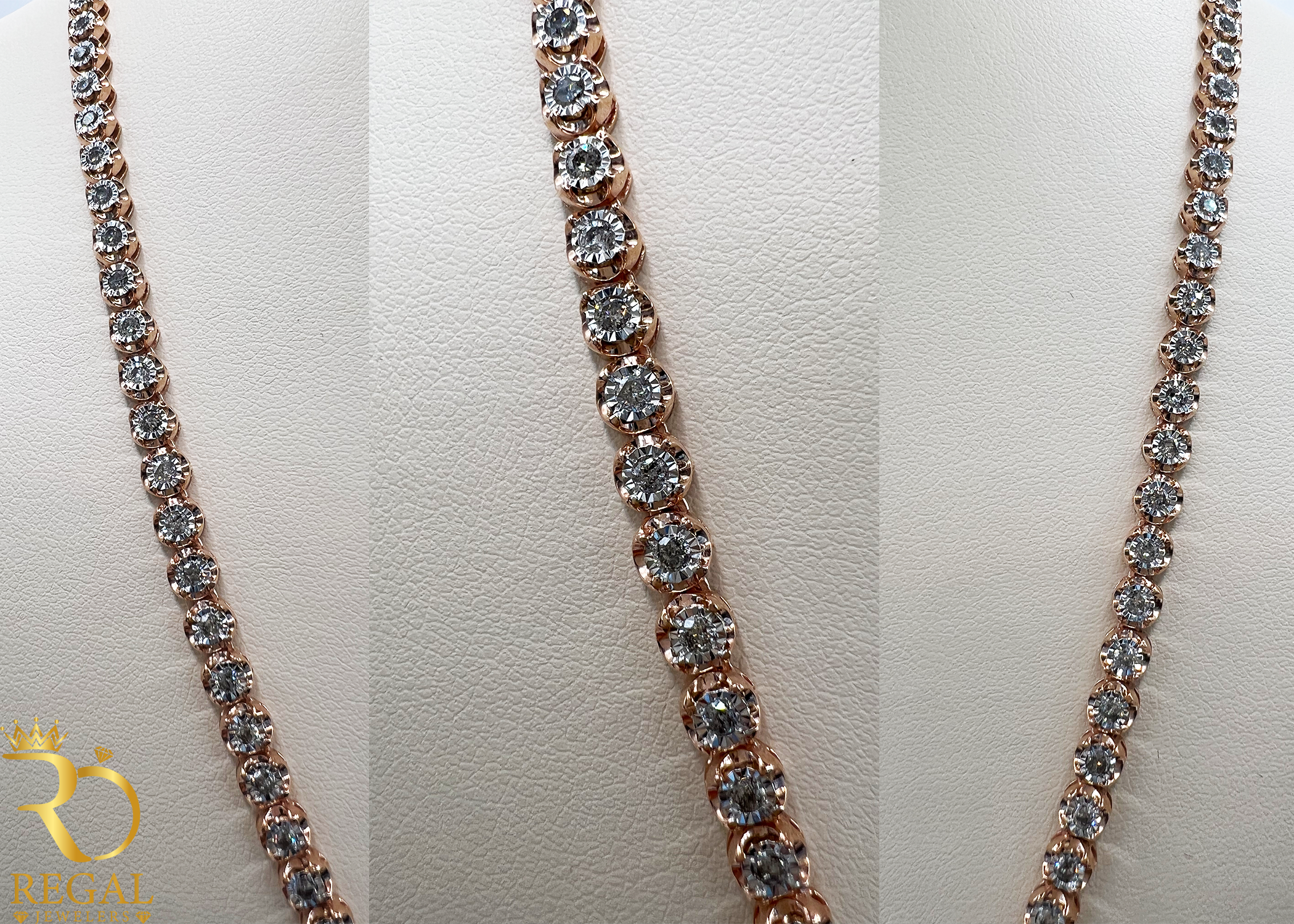 Tennis Chain with Diamonds