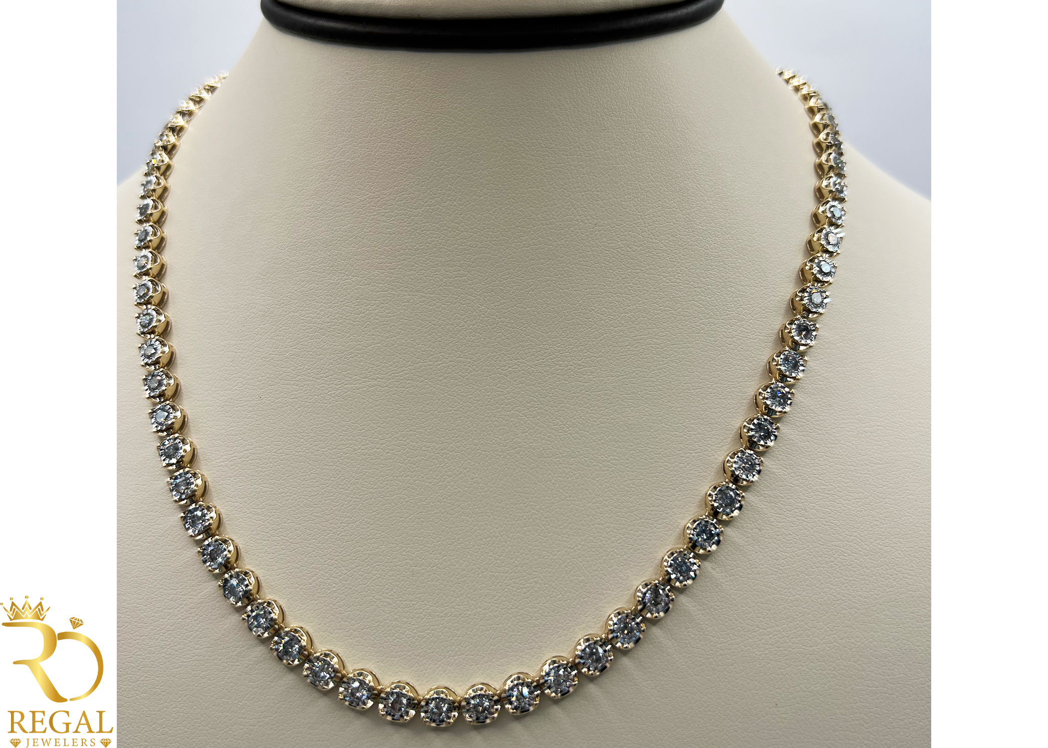 Tennis Chain with Diamonds