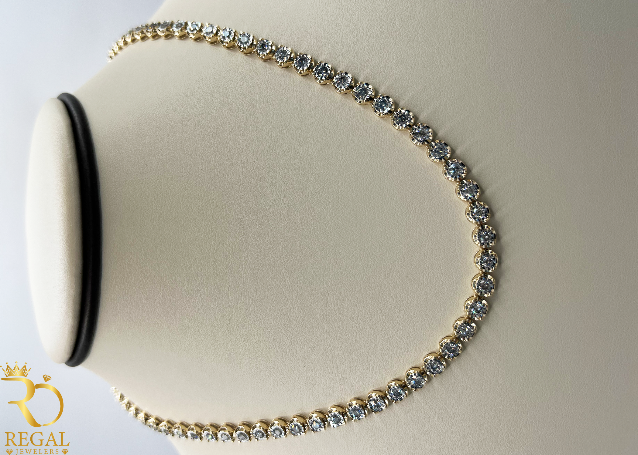 Tennis Chain with Diamonds