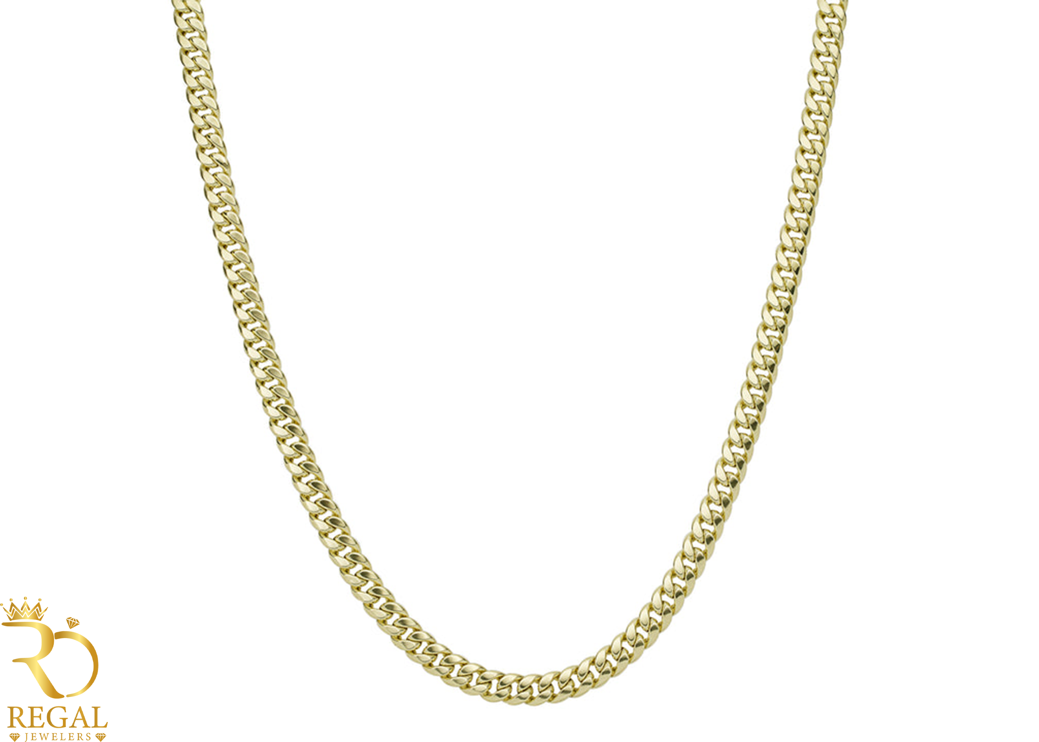 10K Gold Miami Cuban Chain