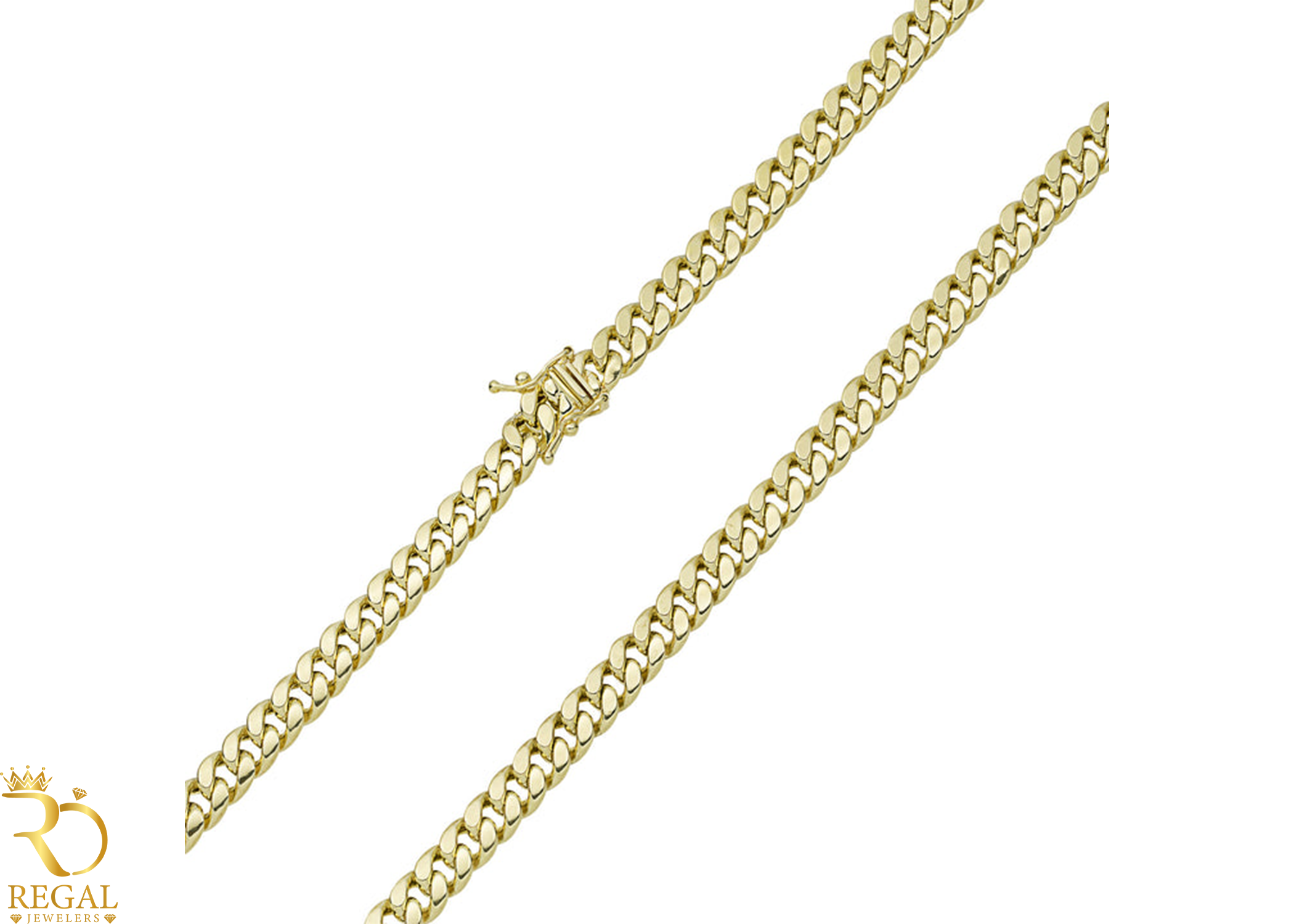 10K Gold Miami Cuban Chain