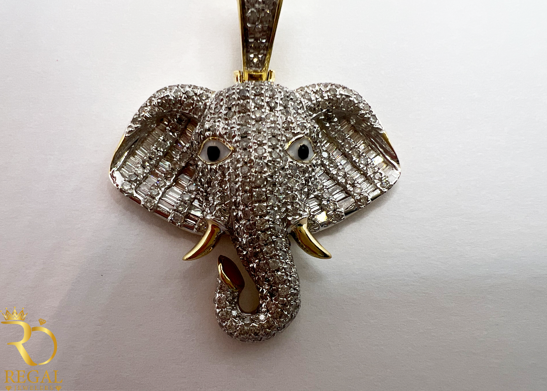 Elephant with Diamonds