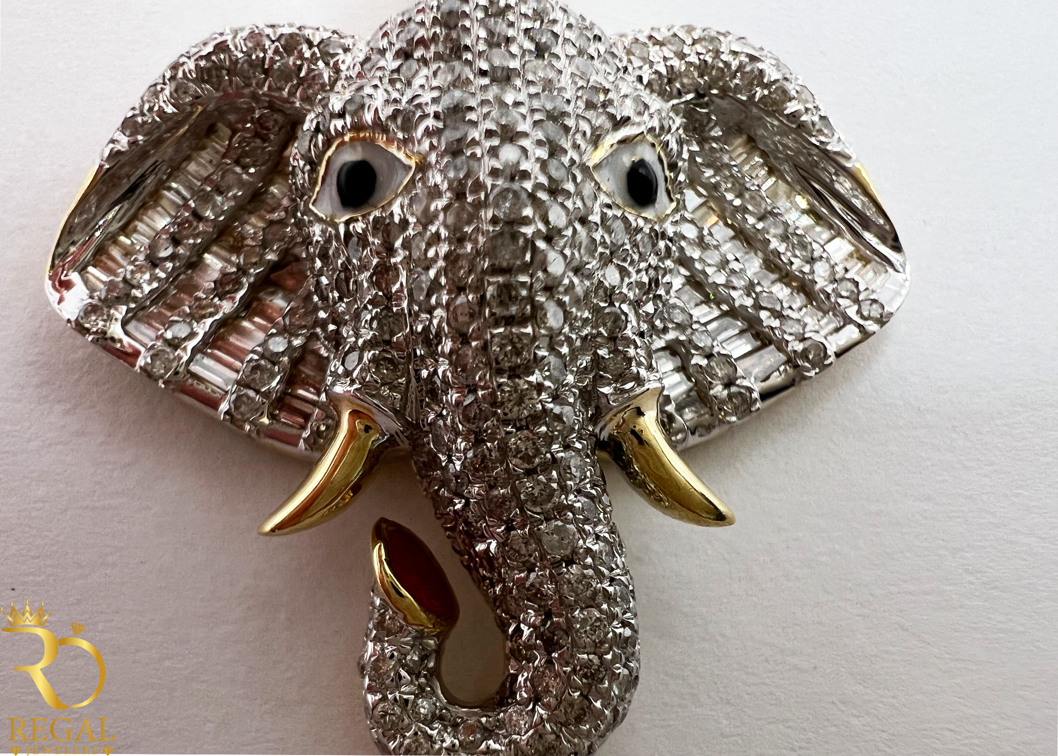 Elephant with Diamonds