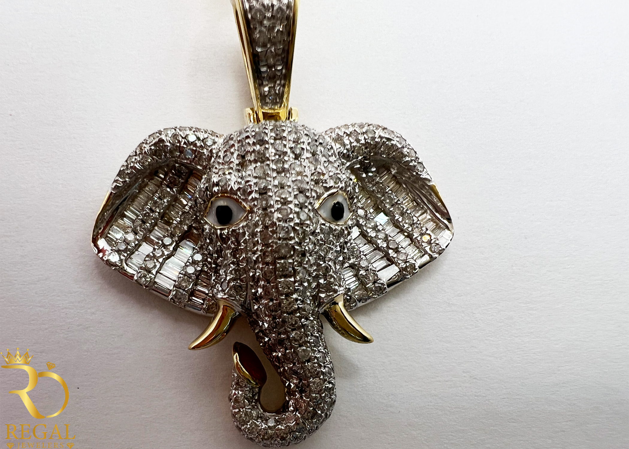 Elephant with Diamonds