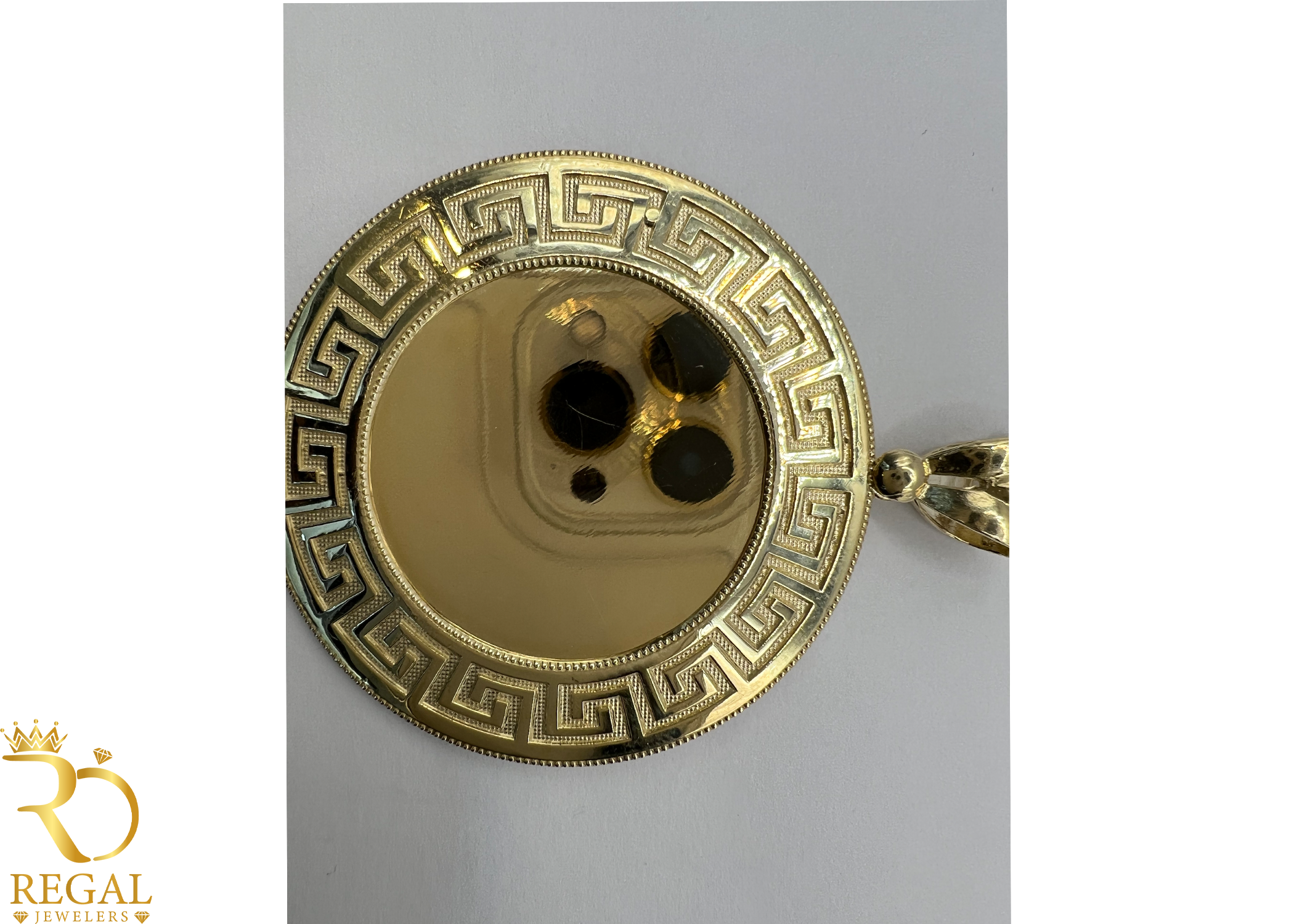 Gold Picture Pendant/Charm