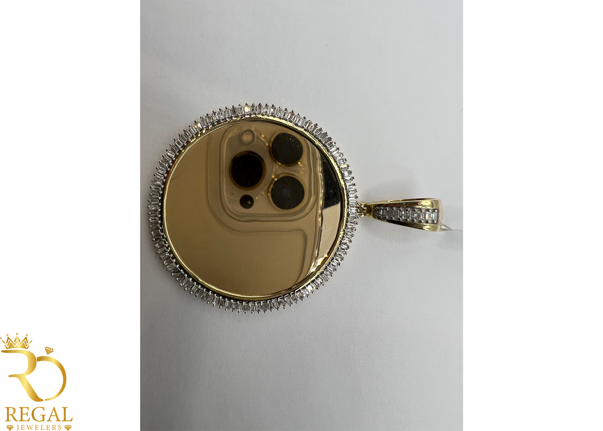 Picture Pendant/Charm with Diamonds