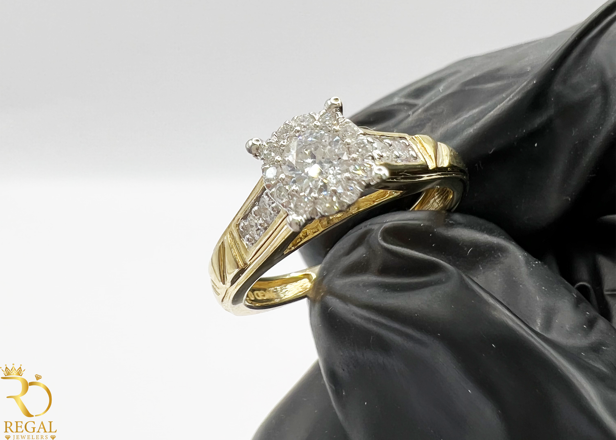 Trio Set Wedding Diamond Rings