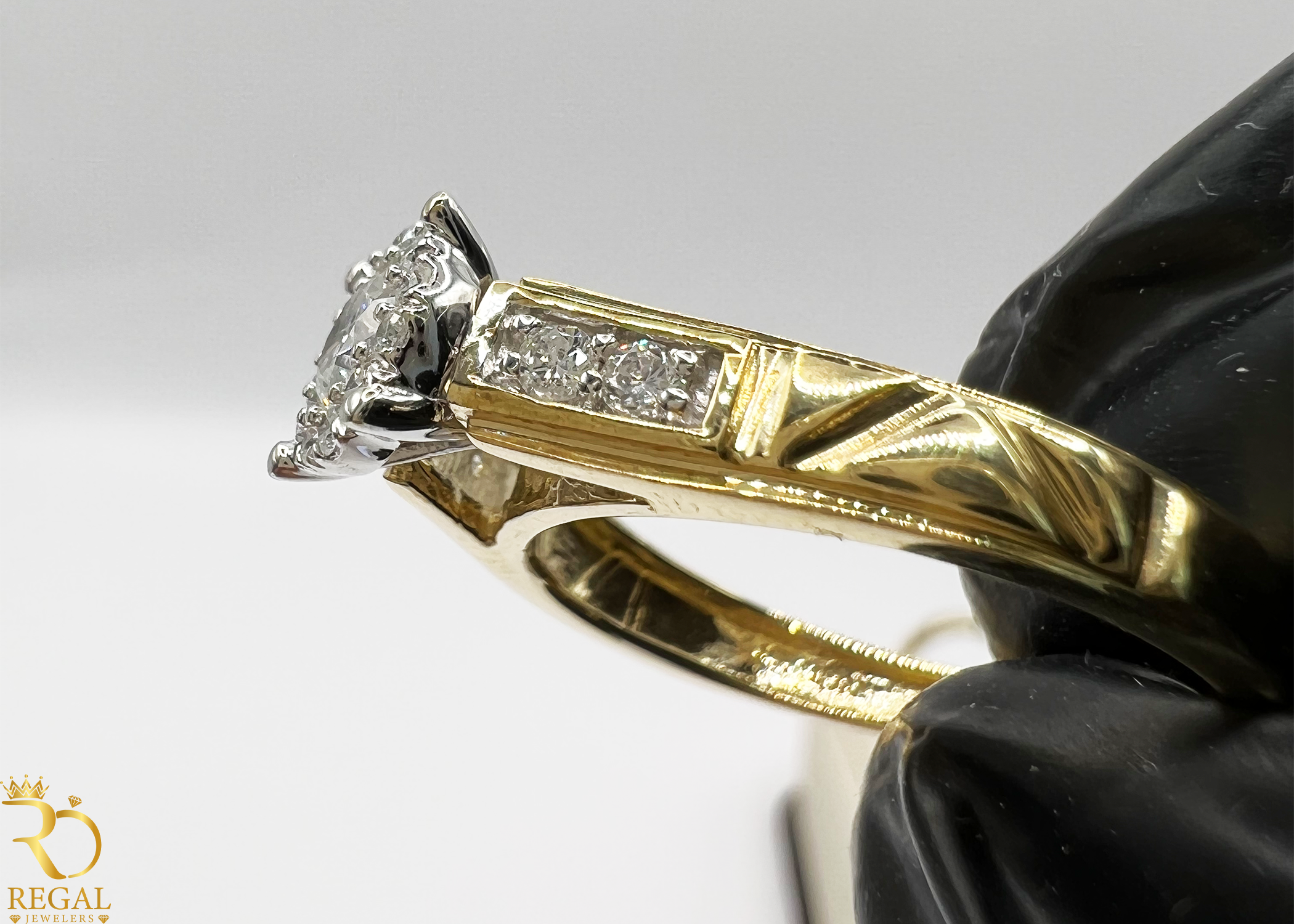 Trio Set Wedding Diamond Rings