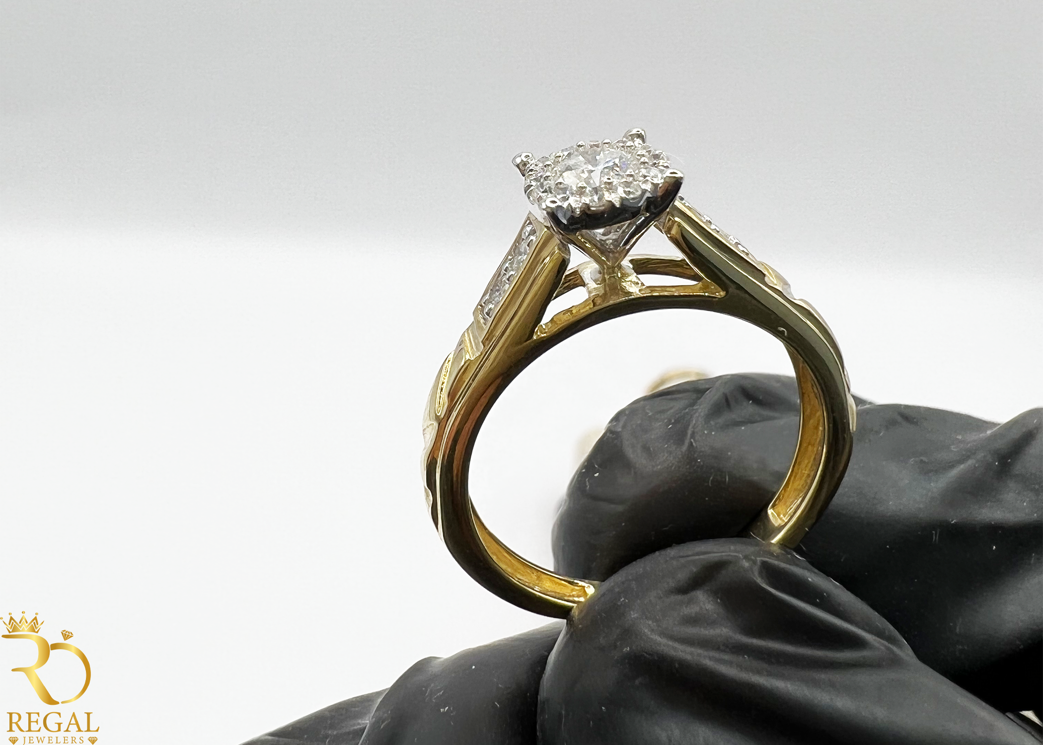 Trio Set Wedding Diamond Rings