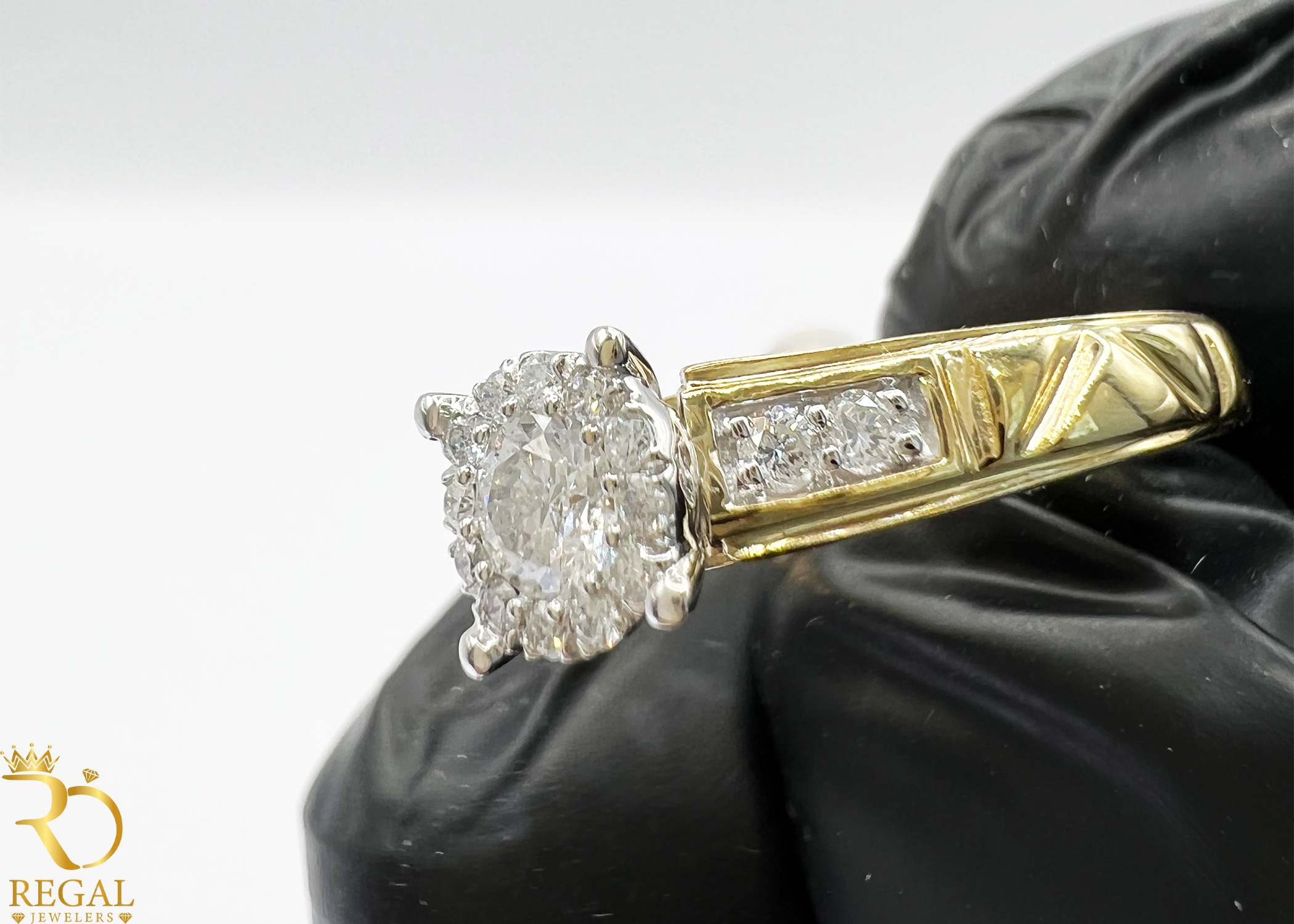Trio Set Wedding Diamond Rings