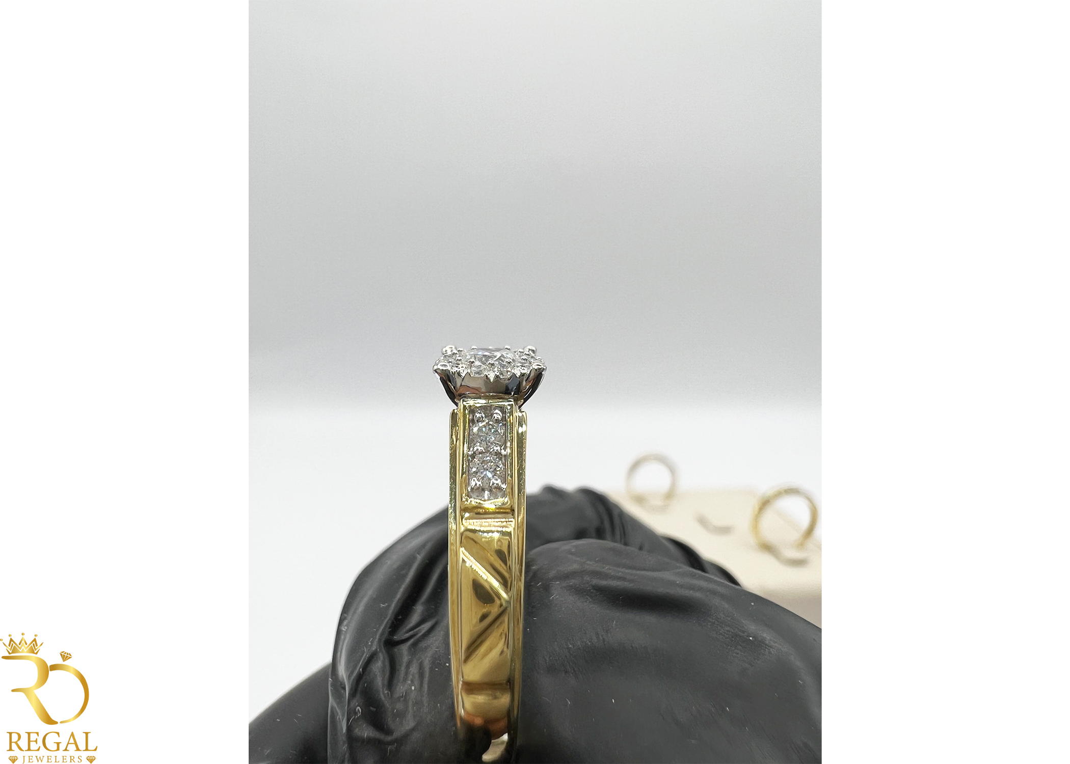 Trio Set Wedding Diamond Rings