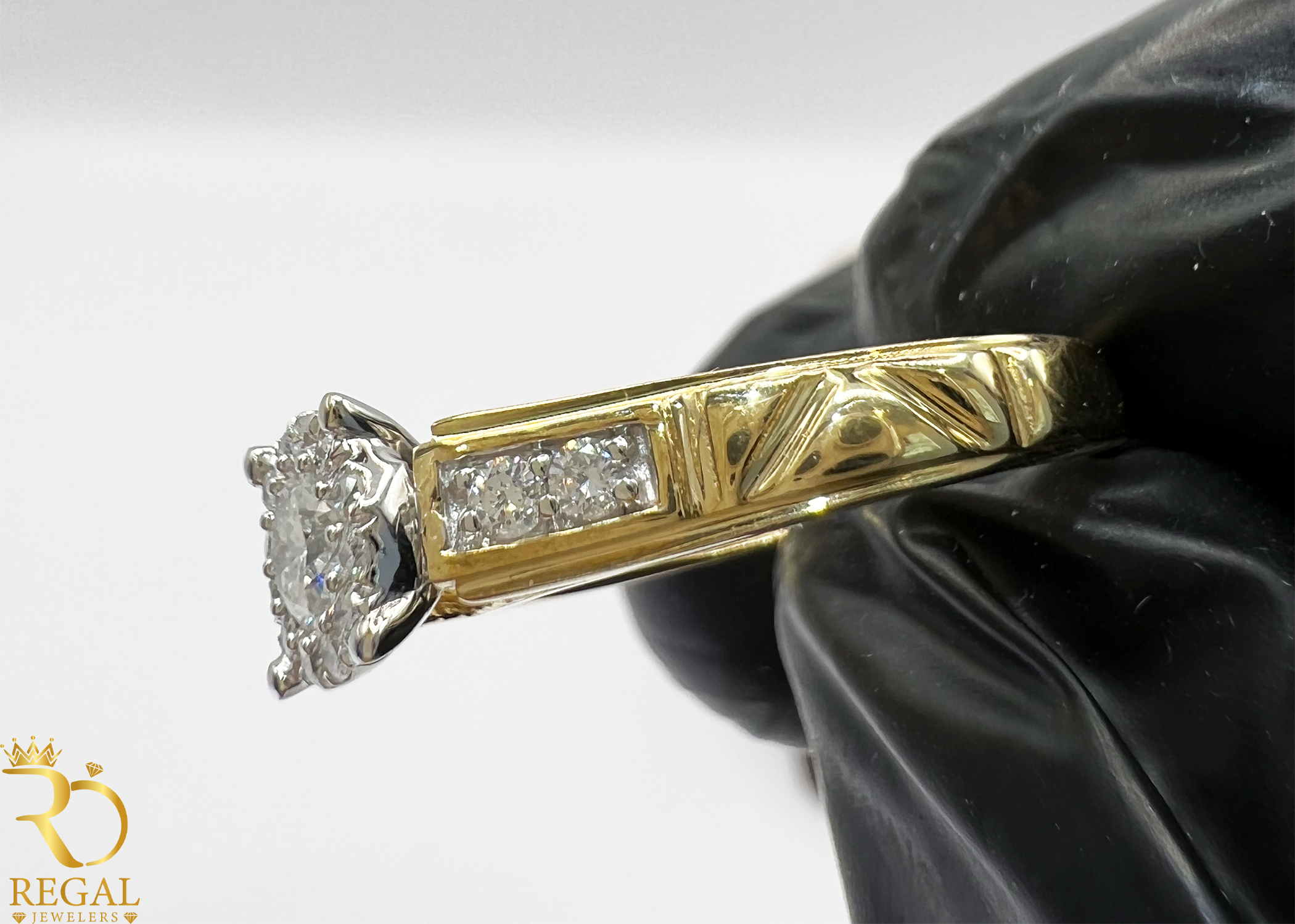 Trio Set Wedding Diamond Rings