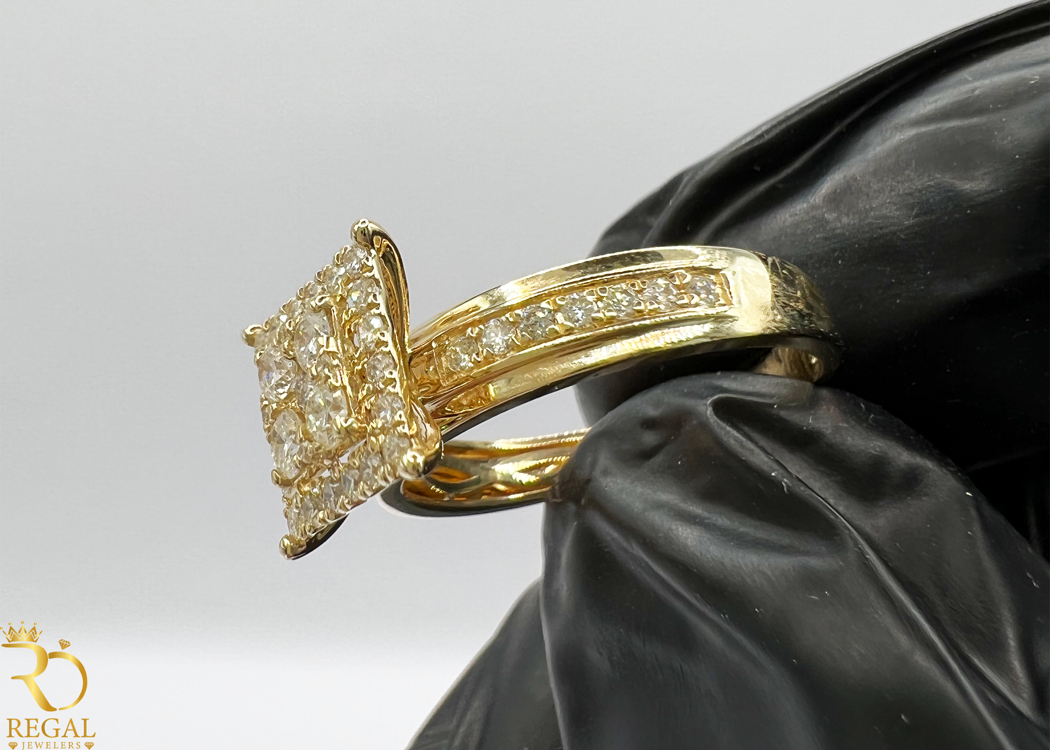 Trio Set Wedding Diamond Rings
