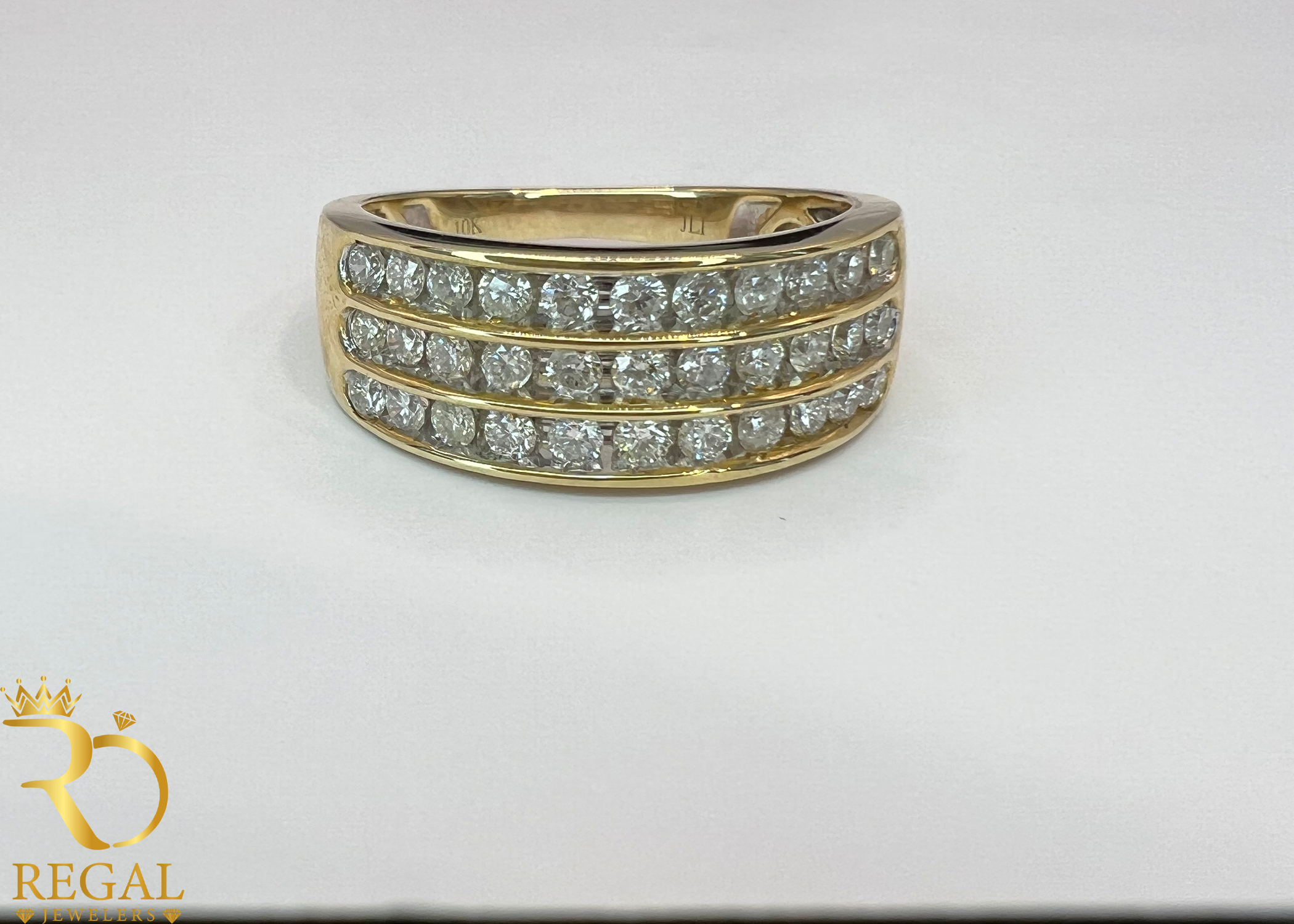 Wedding Ring with Diamonds