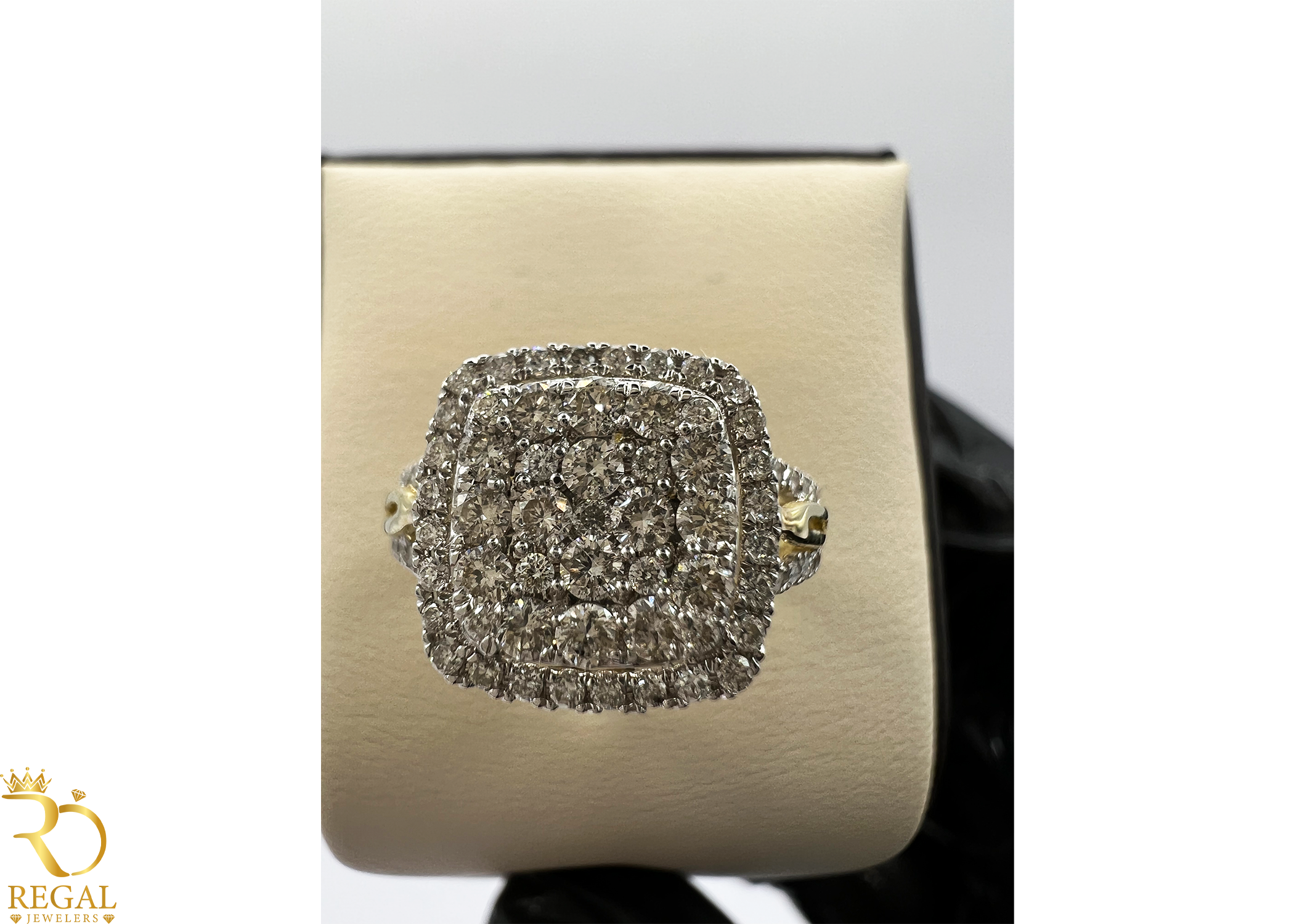 Engagement Ring With Diamonds