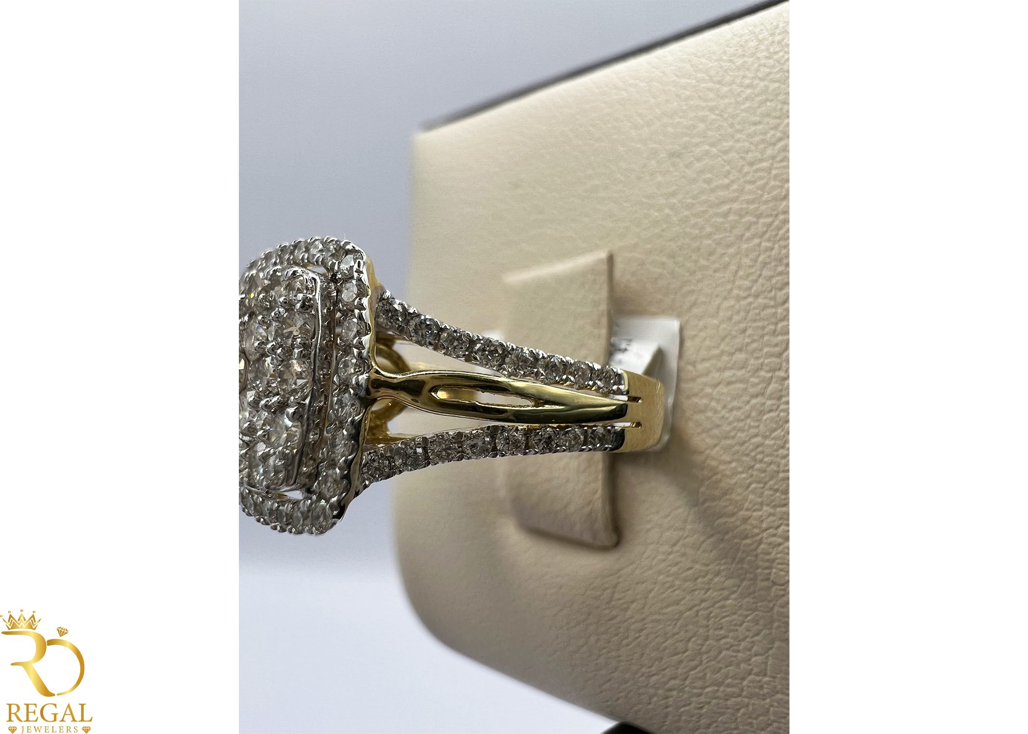 Engagement Ring With Diamonds