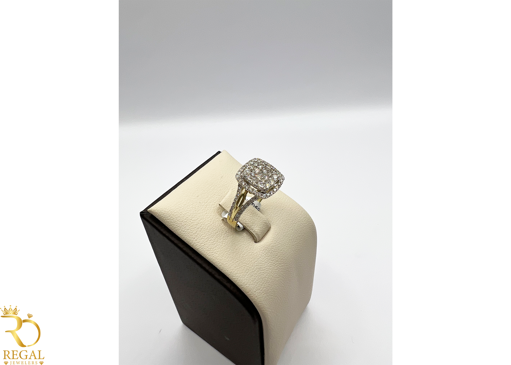 Engagement Ring With Diamonds