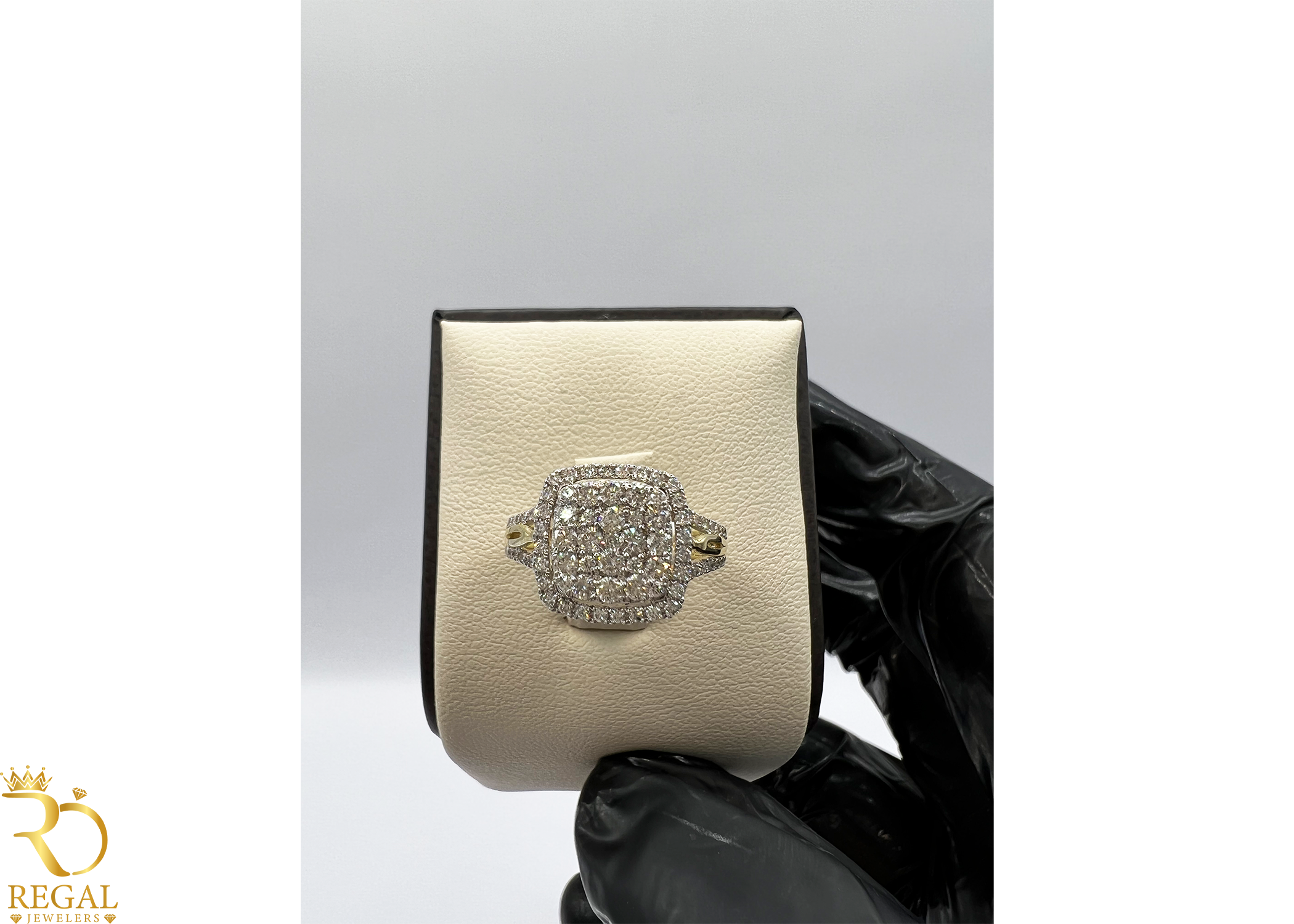 Engagement Ring With Diamonds