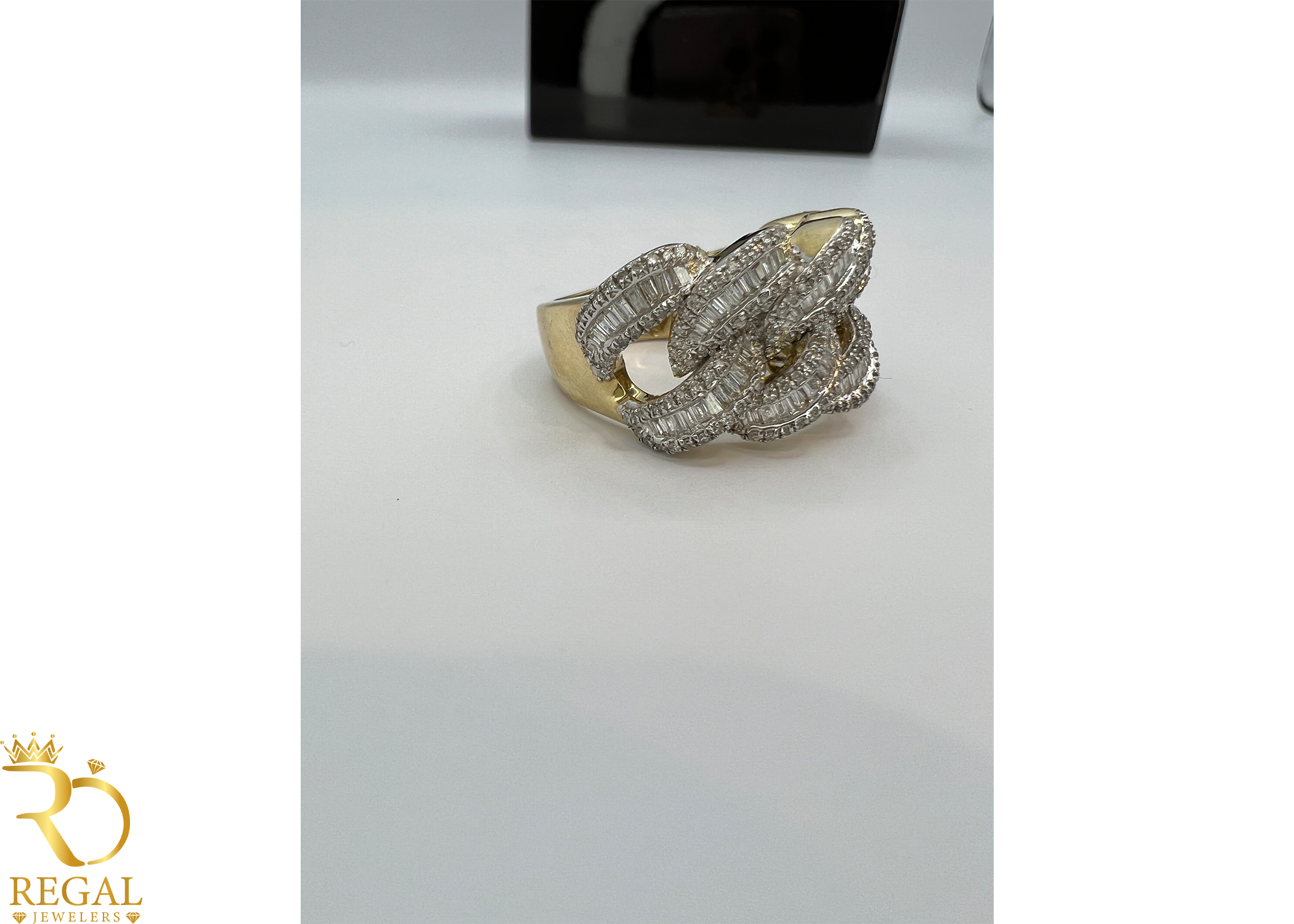 Custom Ring with Diamonds