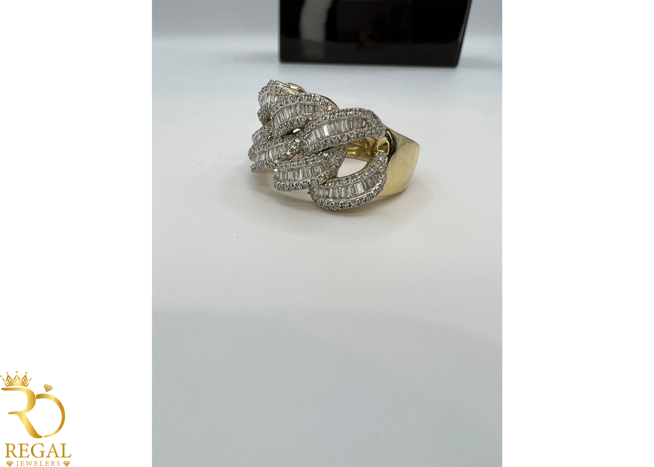 Custom Ring with Diamonds