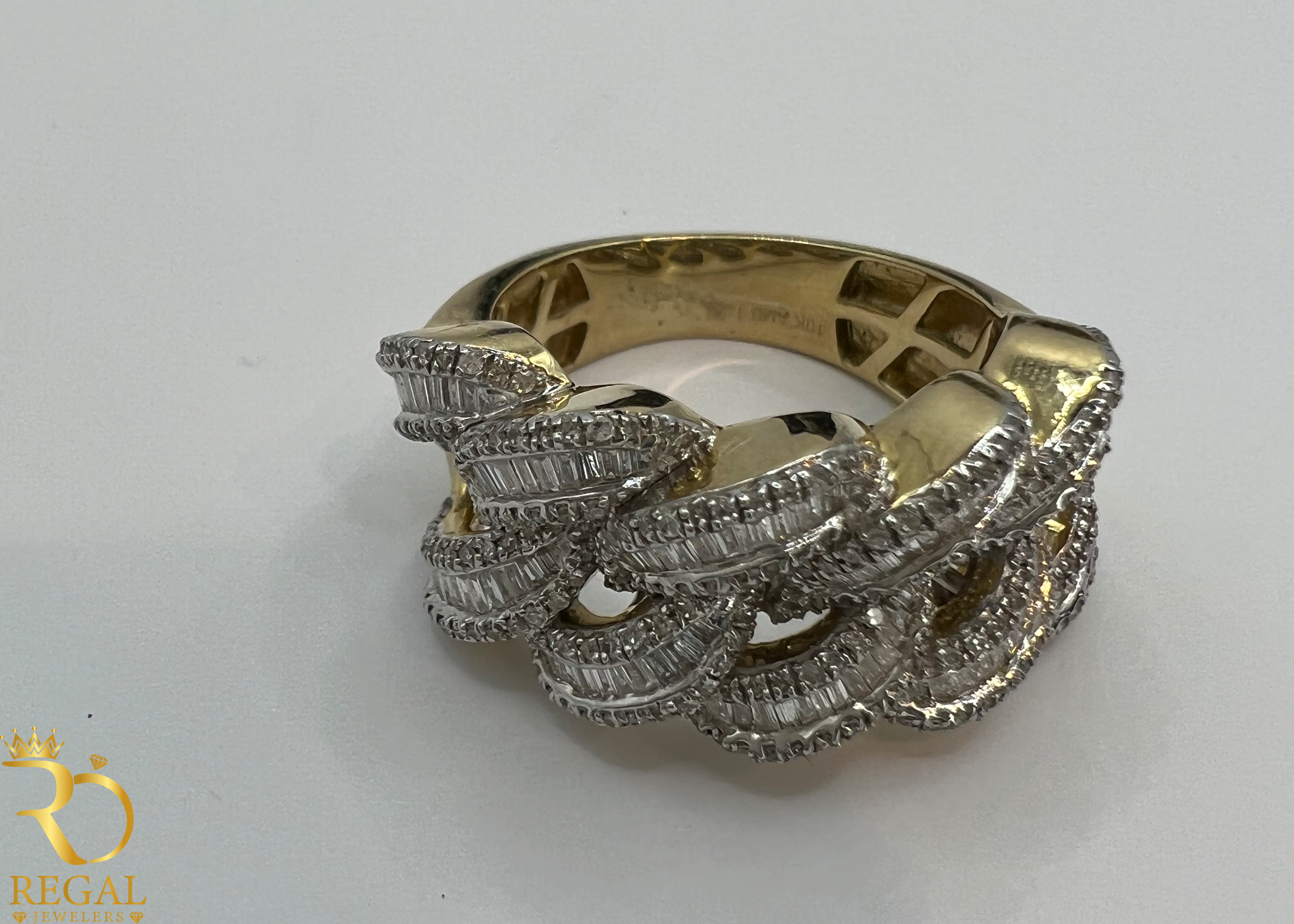 Custom Ring with Diamonds